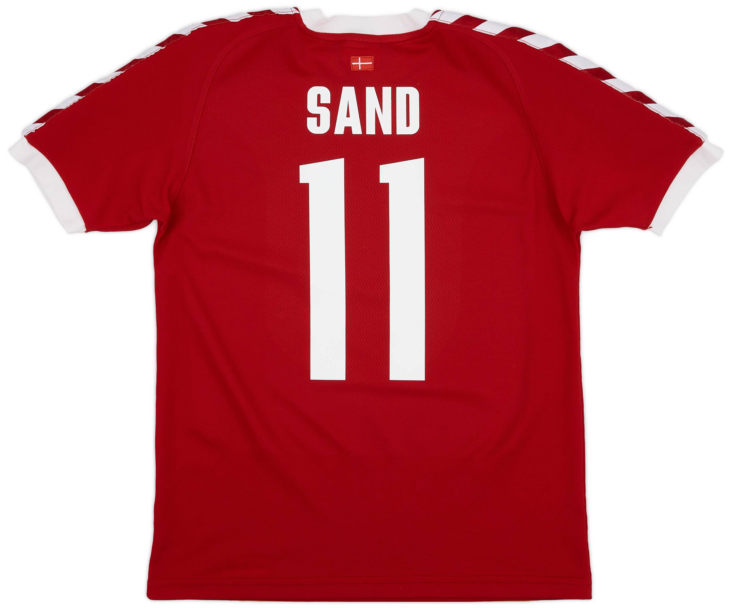 2002-03 Denmark Home Shirt Sand #11 - 8/10 - (S)