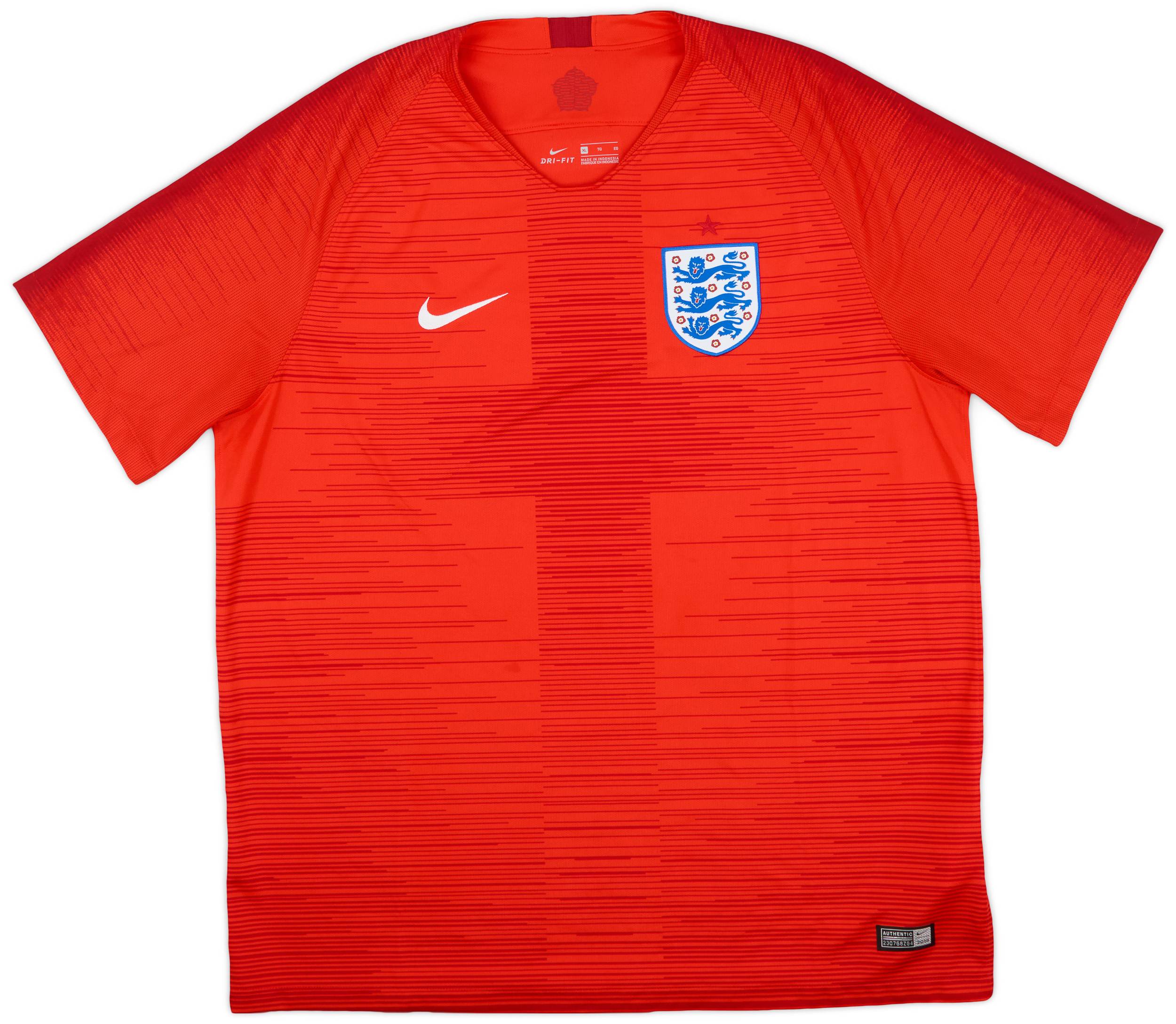 2018-19 England Away Shirt - 9/10 - (XL)