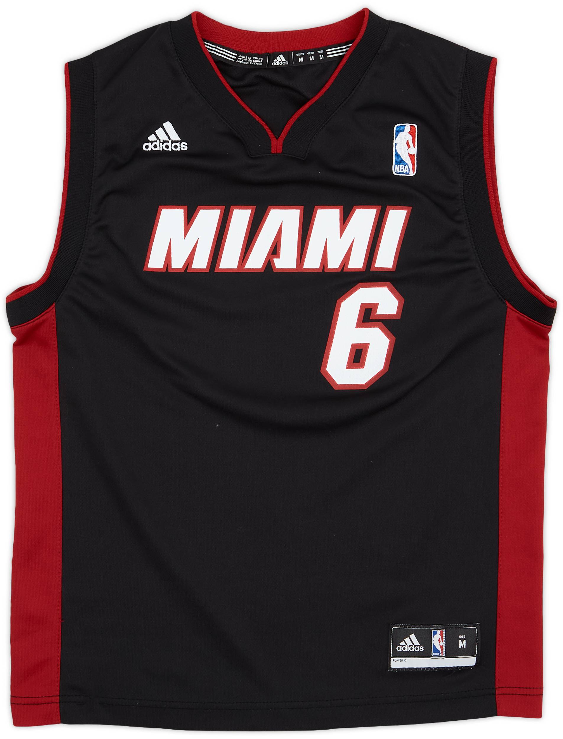 2012 14 Miami Heat James 6 adidas Away Jersey 8 10 M.Boys