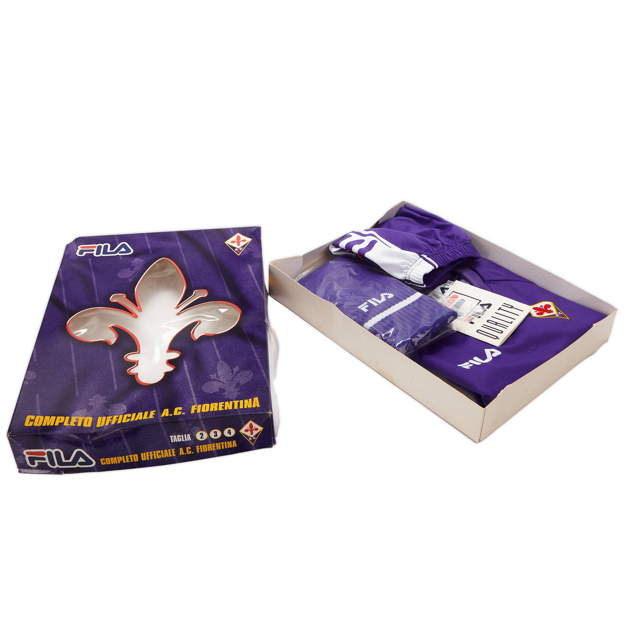 1999-00 Fiorentina Home Full Kit (12-18 Months)