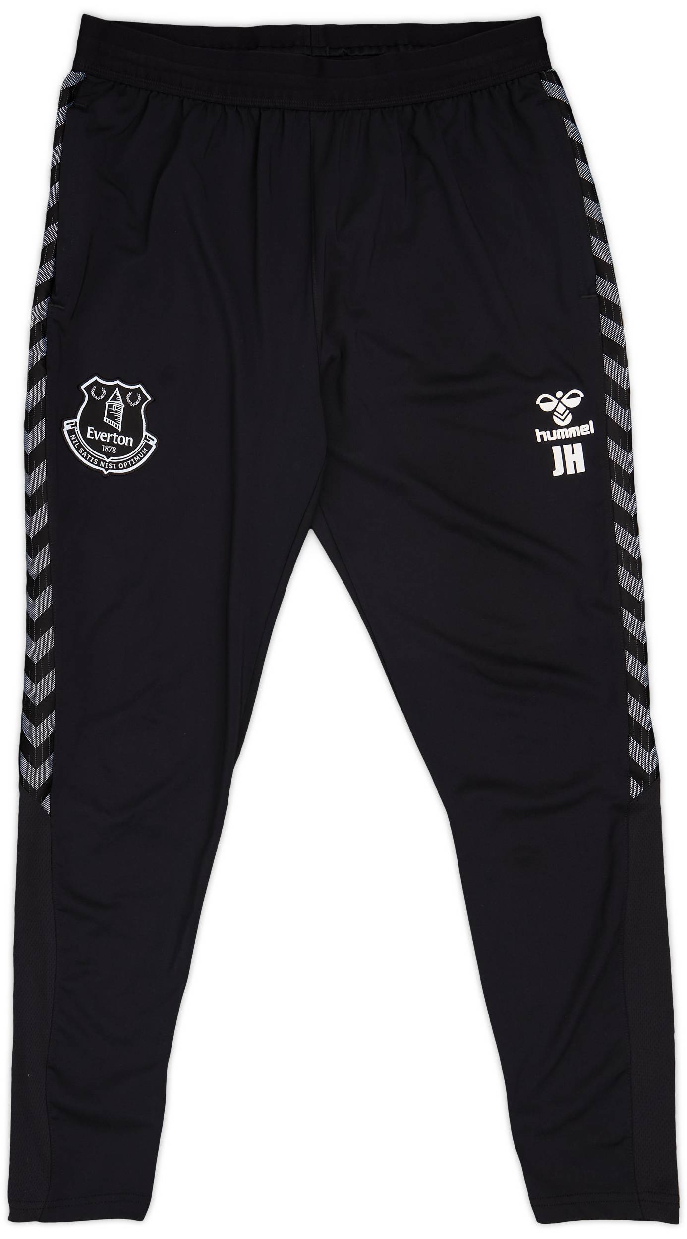 2023-24 Everton Staff Issue Hummel Track Pants/Bottoms 'JH' - 8/10 - (L)