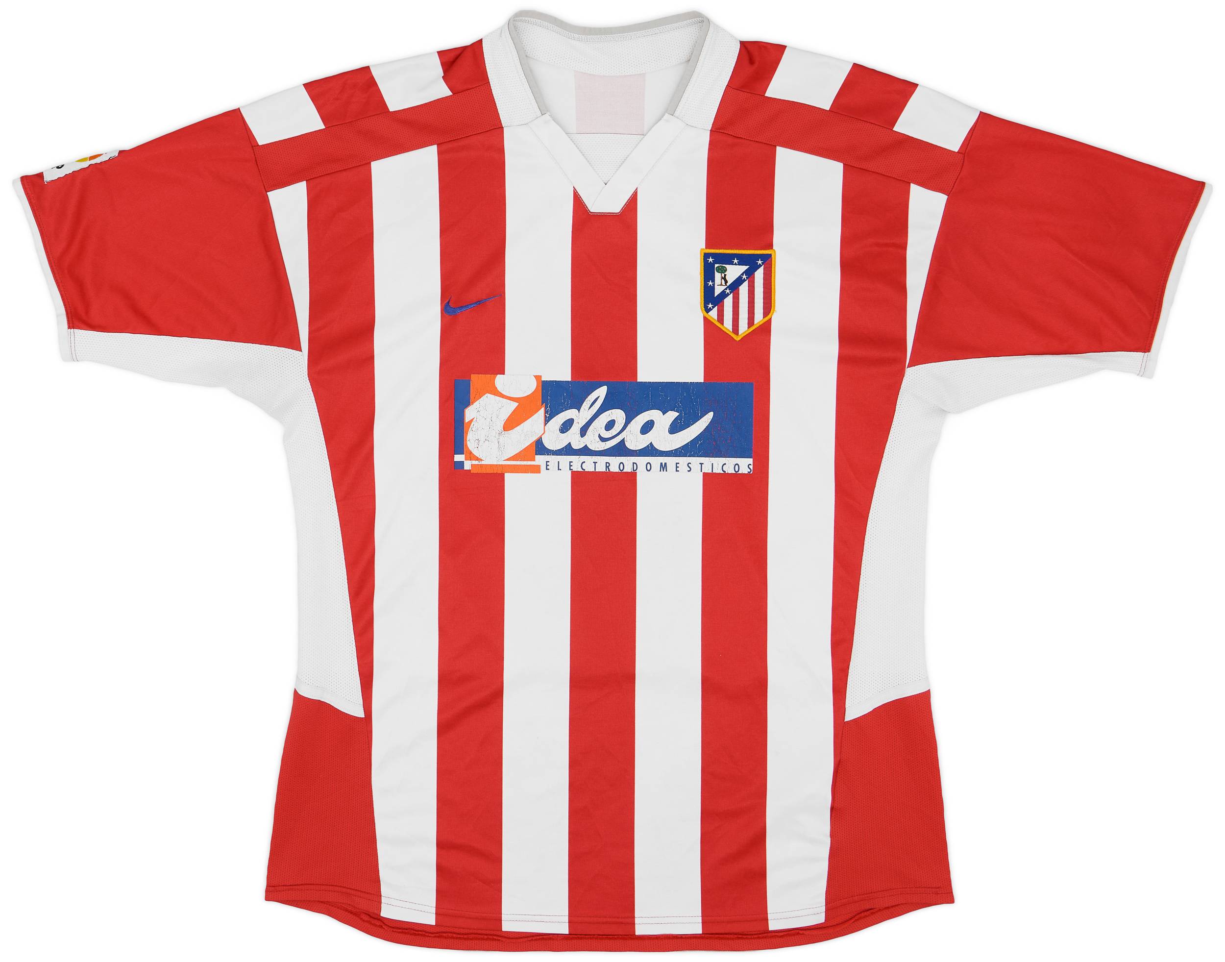 2002-03 Atletico Madrid Home Shirt - 5/10 - (L)