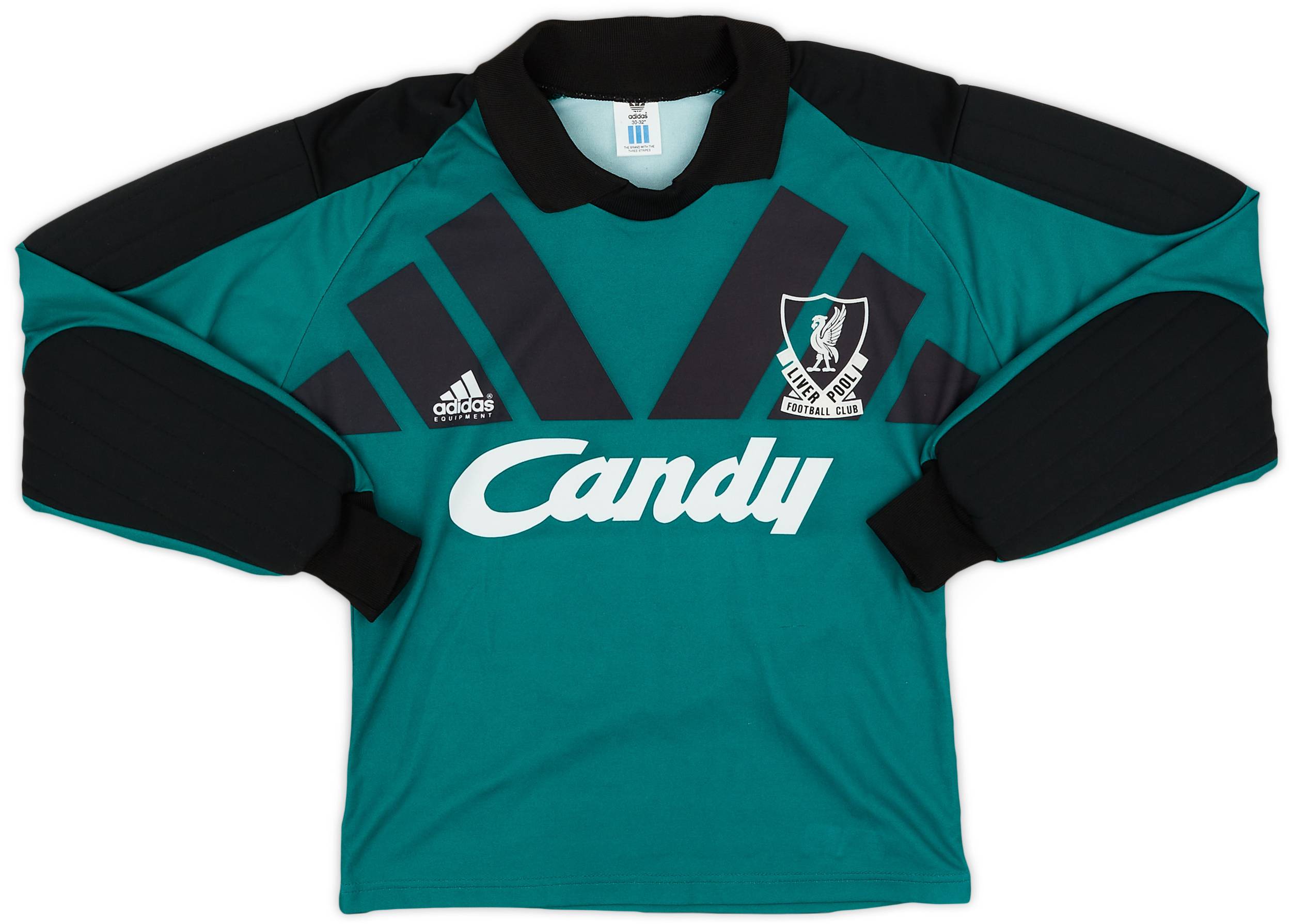 1991-92 Liverpool GK Shirt - 8/10 - (M.Boys)