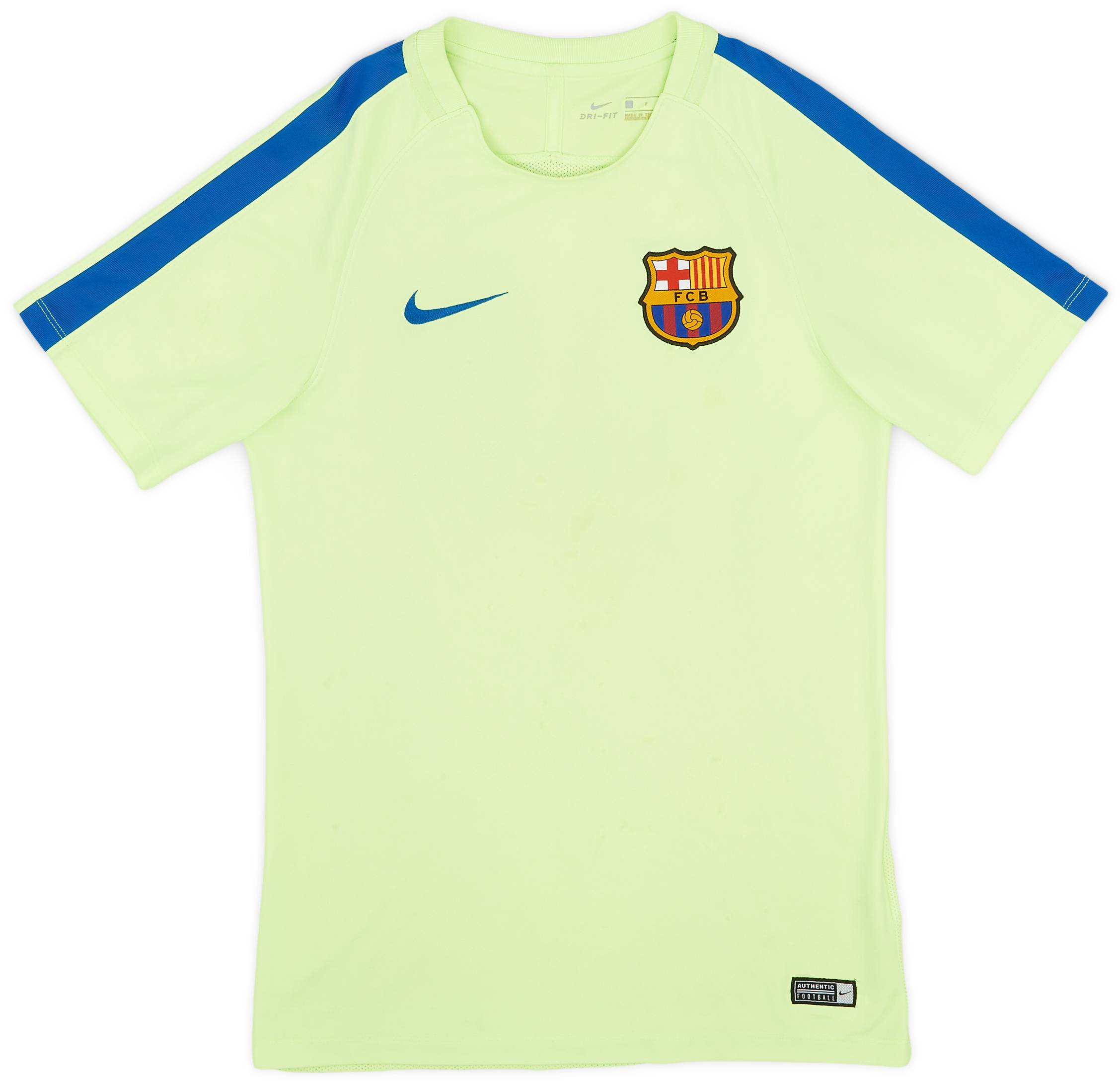 2017-18 Barcelona Nike Training Shirt - 5/10 - (S)