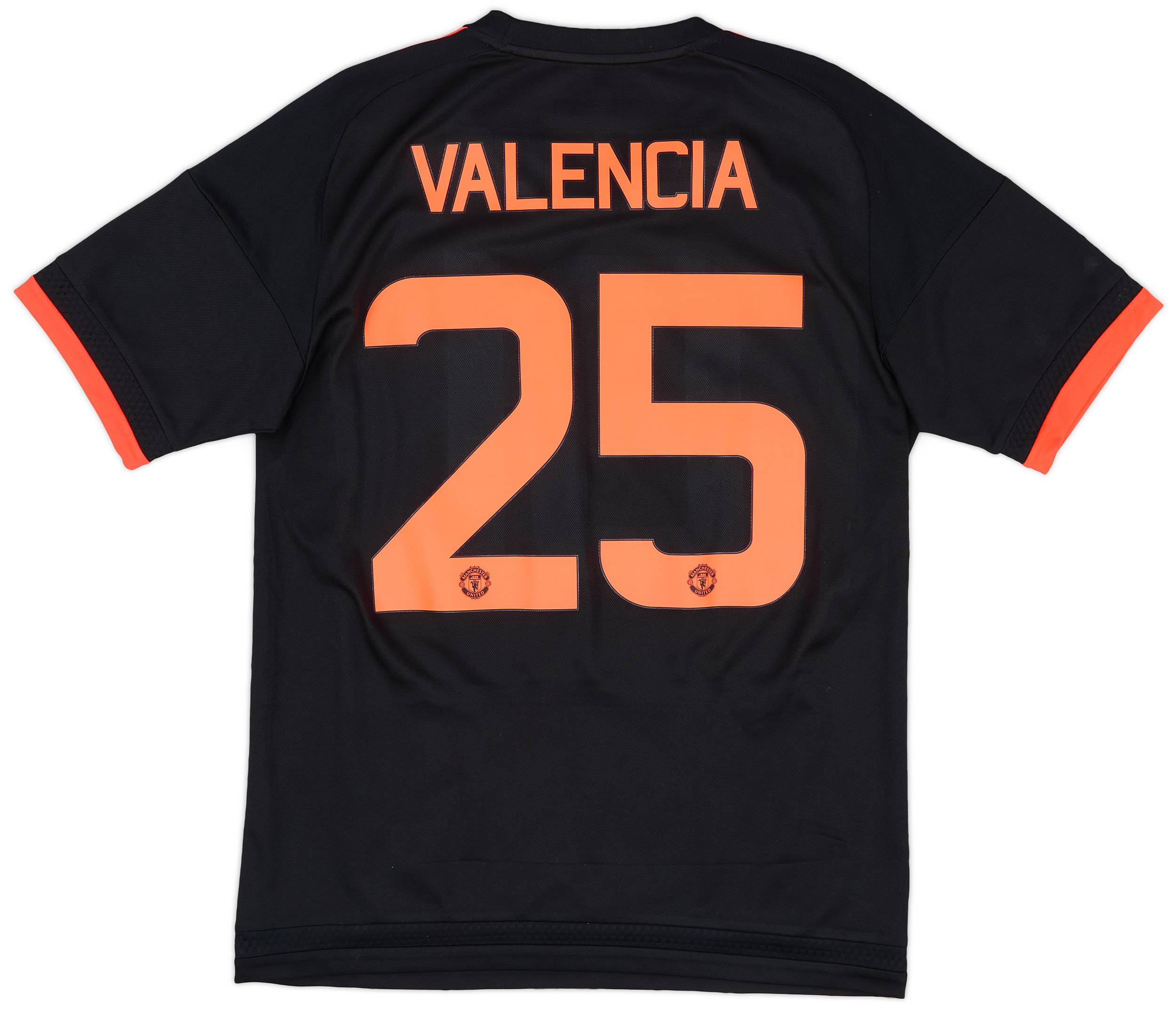 2015-16 Manchester United Third Shirt Valencia #25 - 9/10 - (M)