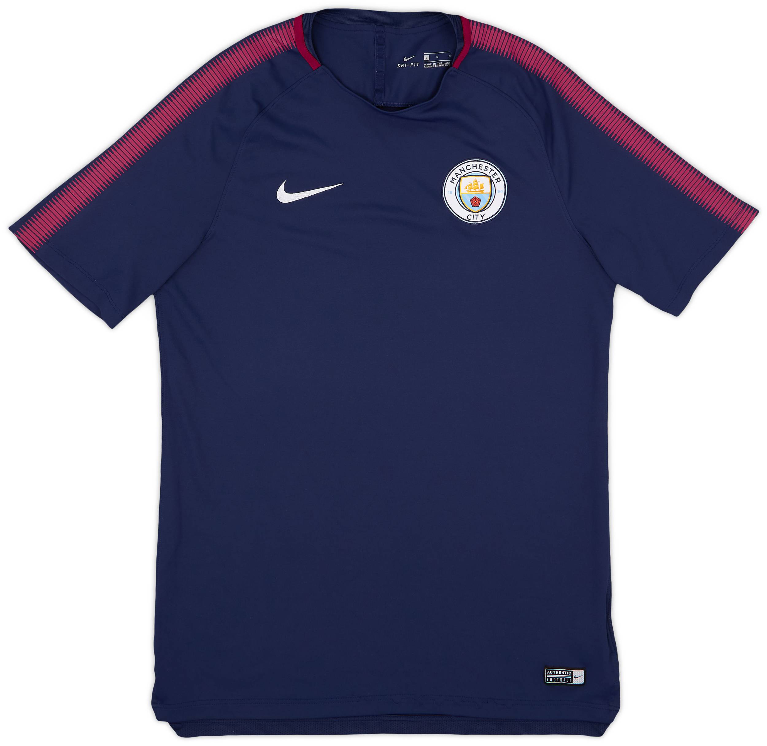 2017-18 Manchester City Nike Training Shirt - 7/10 - (L)
