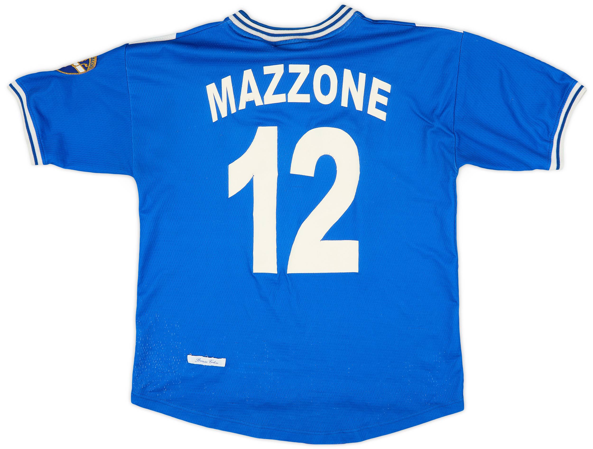 2000-01 Brescia Home Shirt Mazzone #12 - 5/10 - (L)