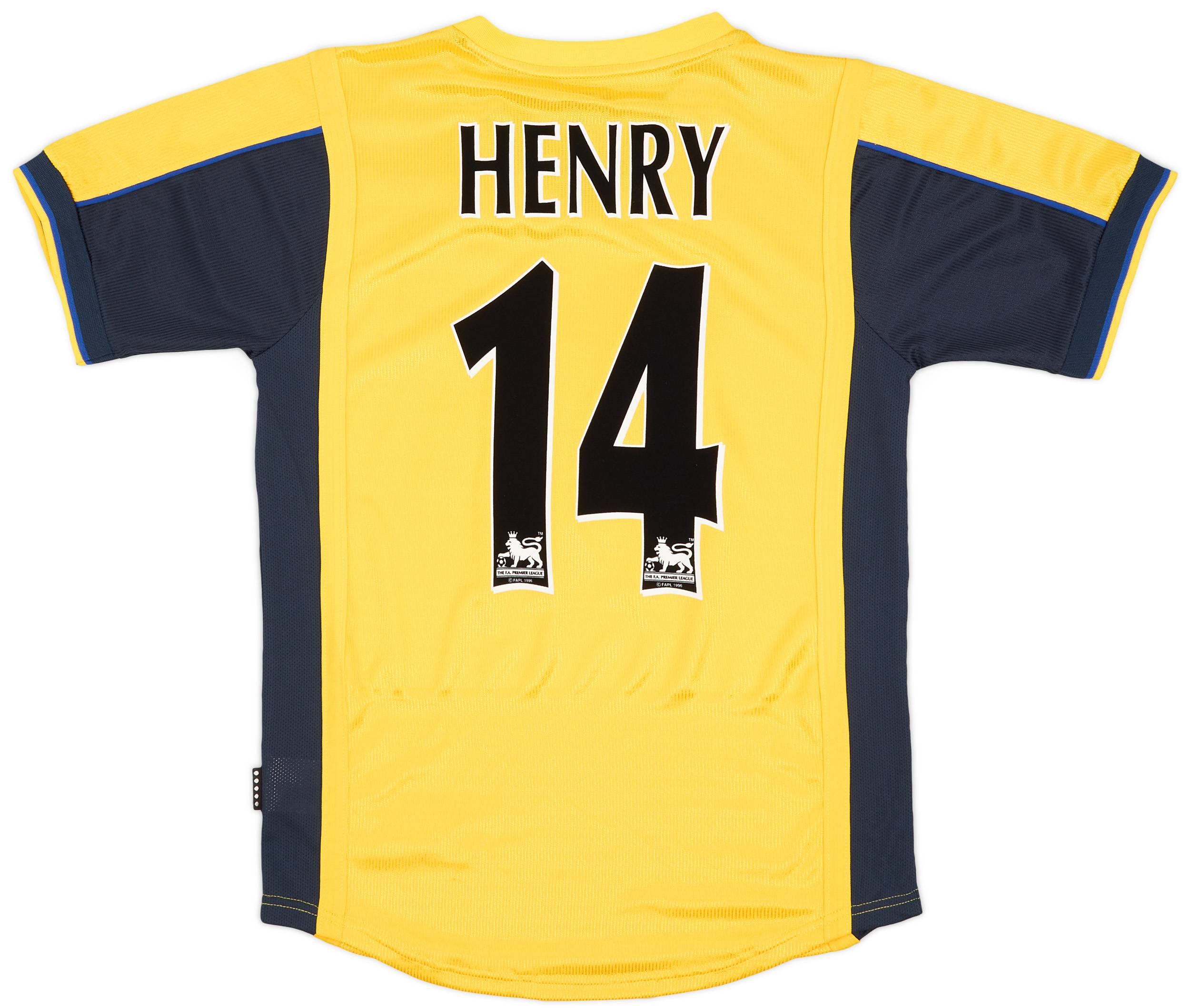 1999-01 Arsenal Away Shirt Henry #14 (S)