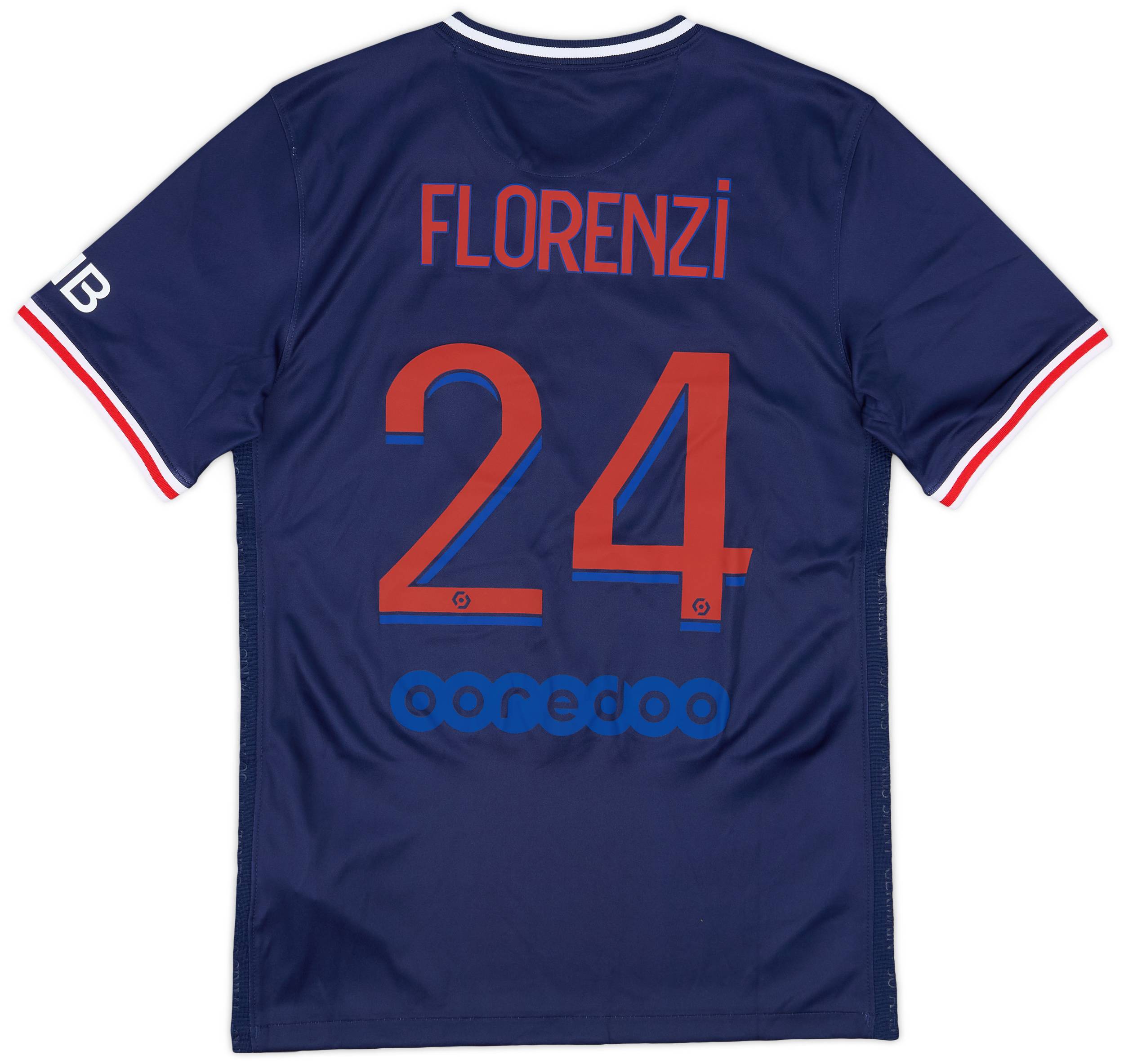 2020-21 Paris Saint-Germain Home Shirt Florenzi #24 (S)