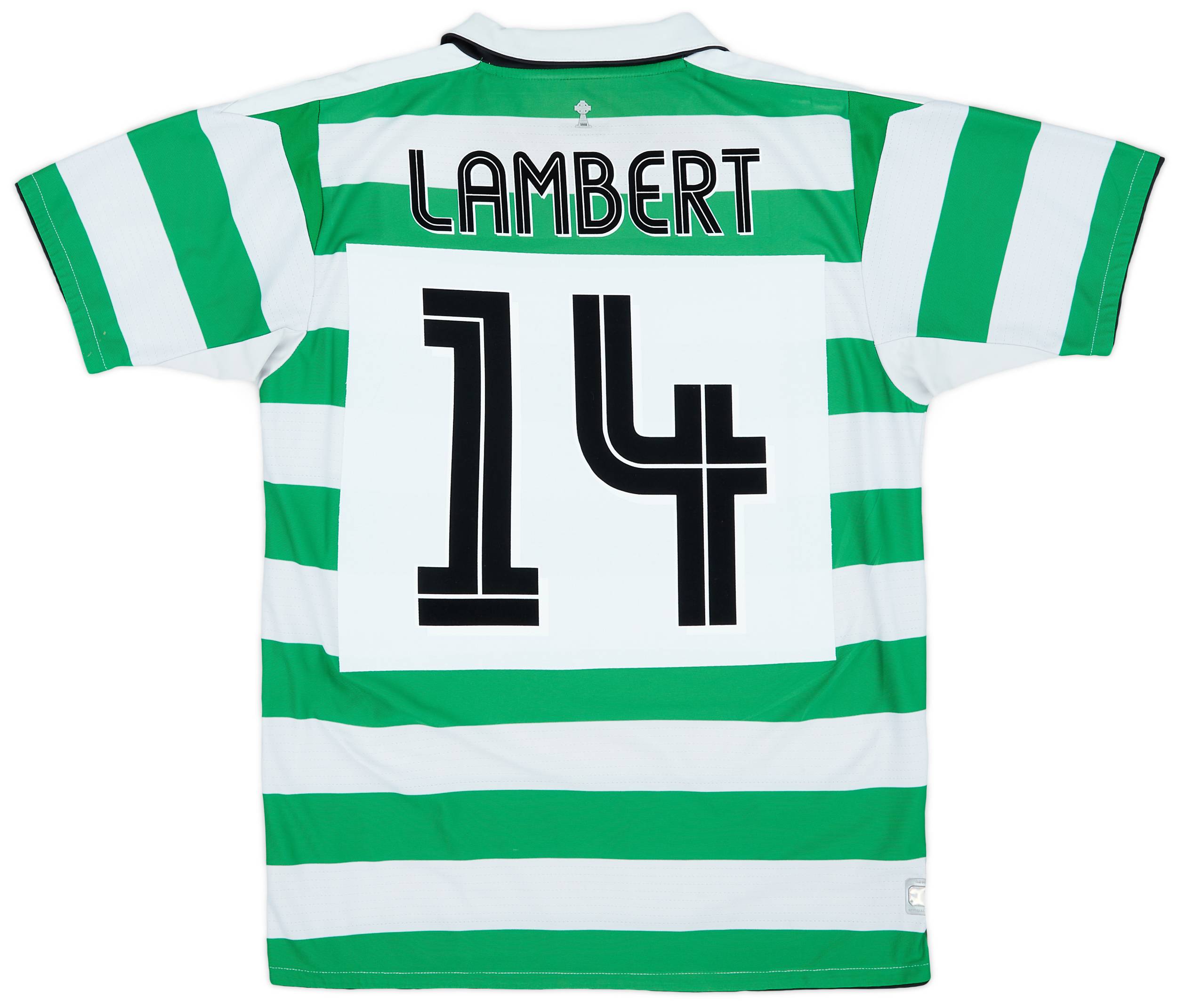 2004-05 Celtic Home Shirt Lambert #14 - 8/10 - (M)