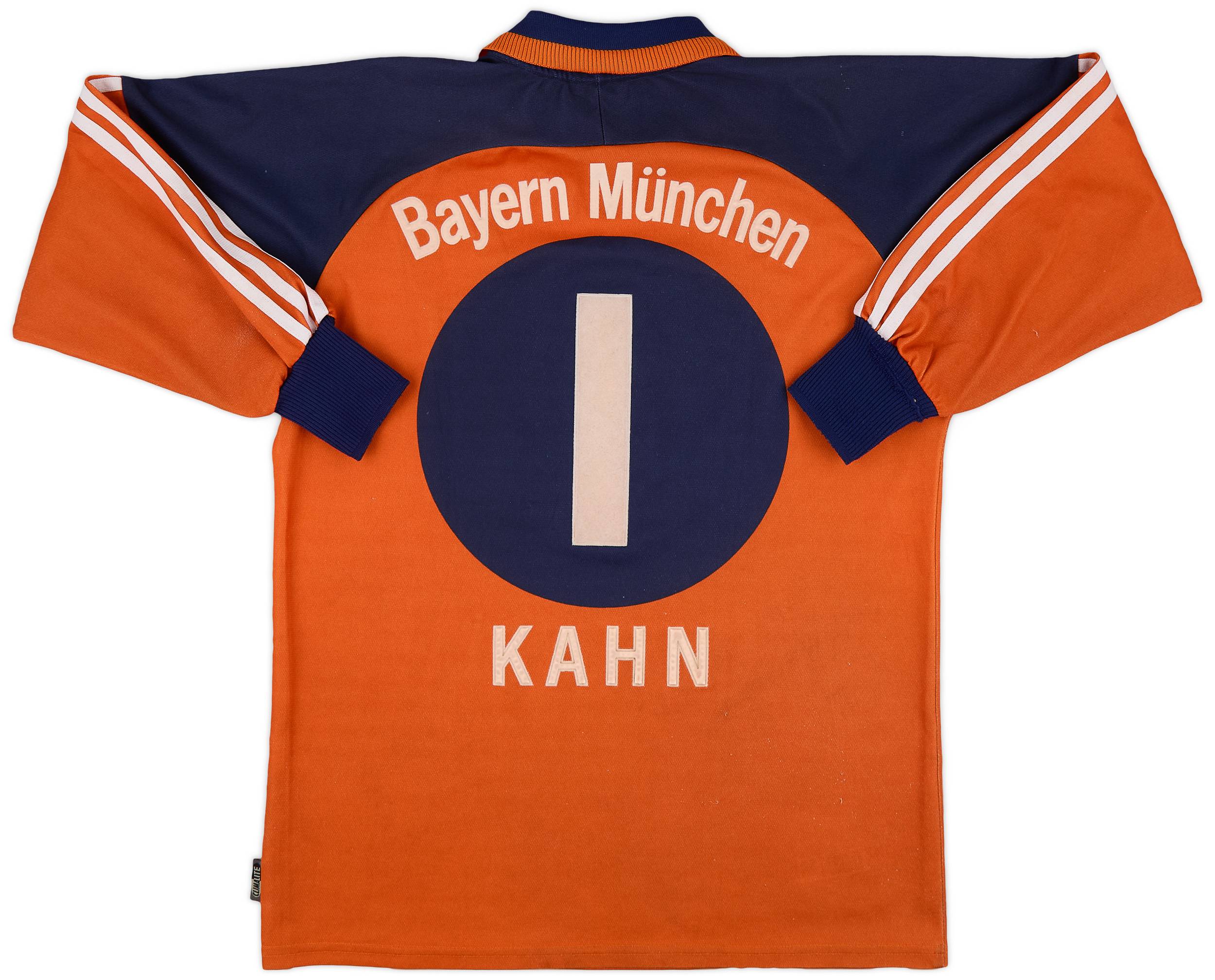 2000-01 Bayern Munich GK Shirt Kahn #1 - 6/10 - (S)