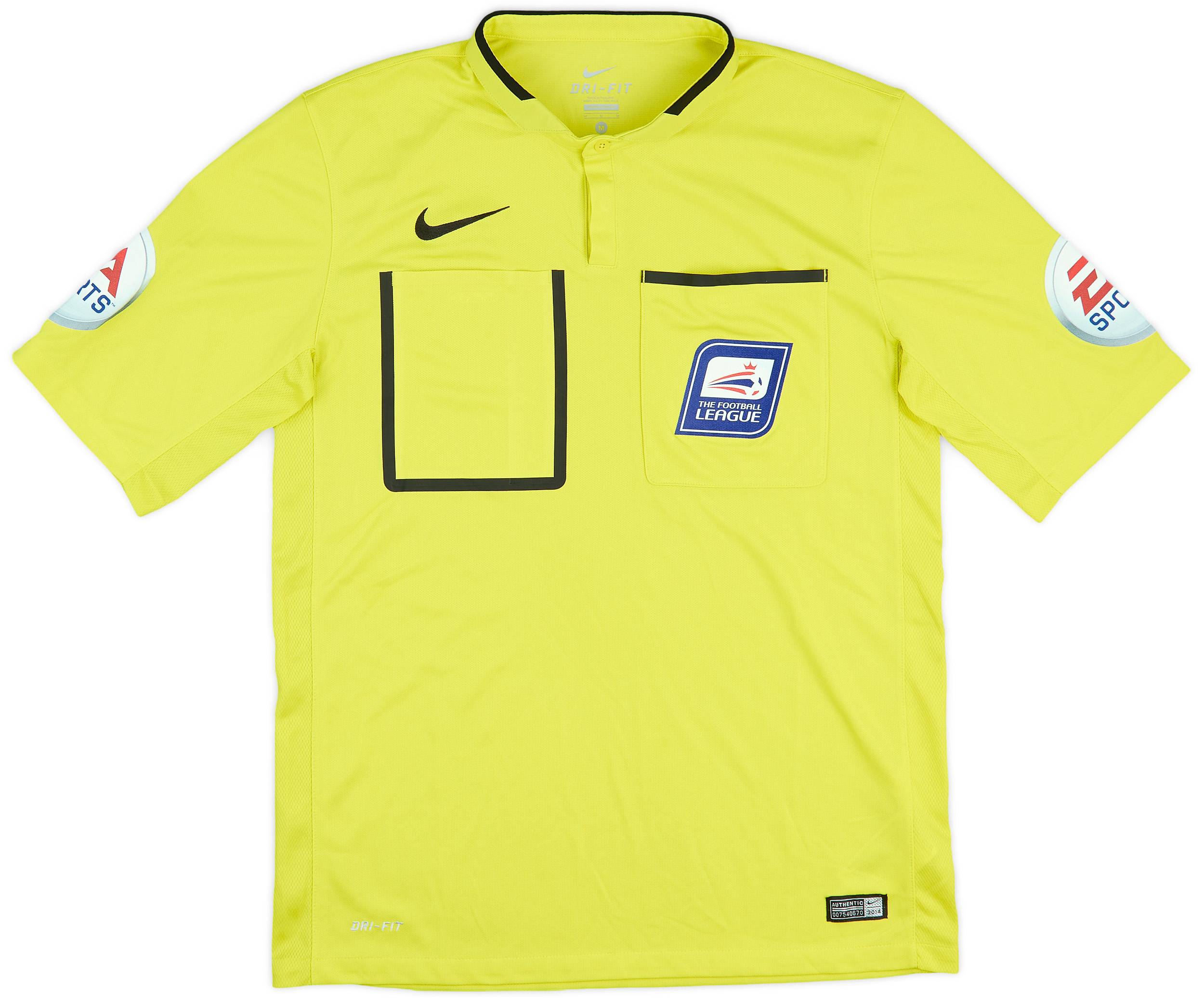 2014-15 Nike The Football League Referee Shirt - 9/10 - (M)