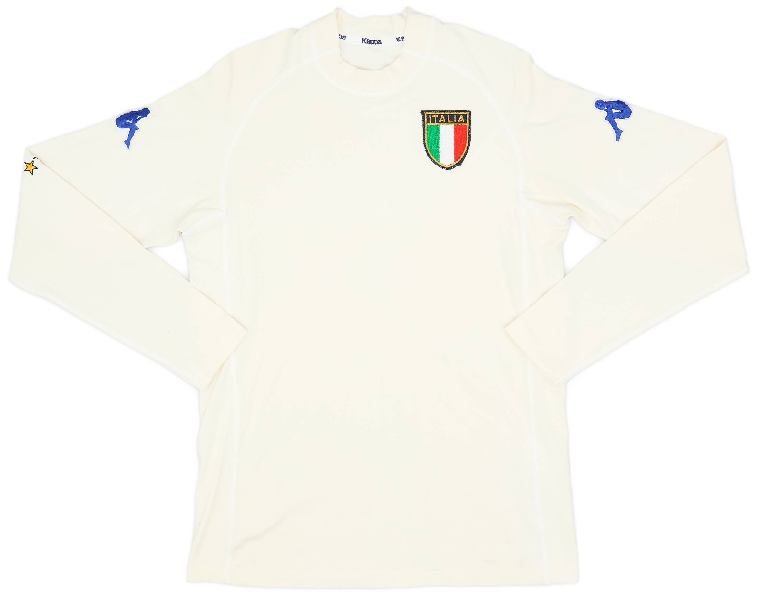 2000-01 Italy Away L/S Shirt - 8/10 - (M)
