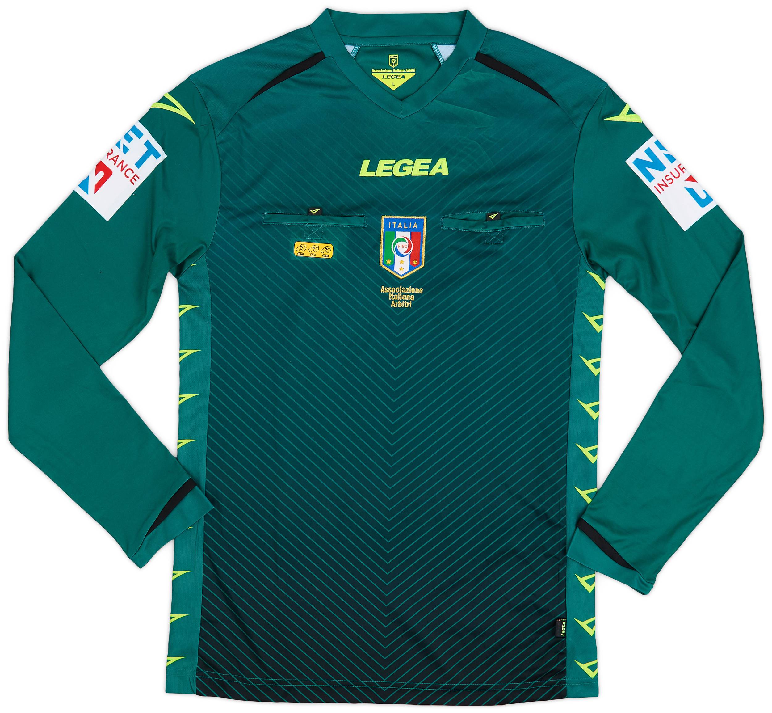 2020-21 Italy Legea Referee L/S Shirt - 9/10 - (L)