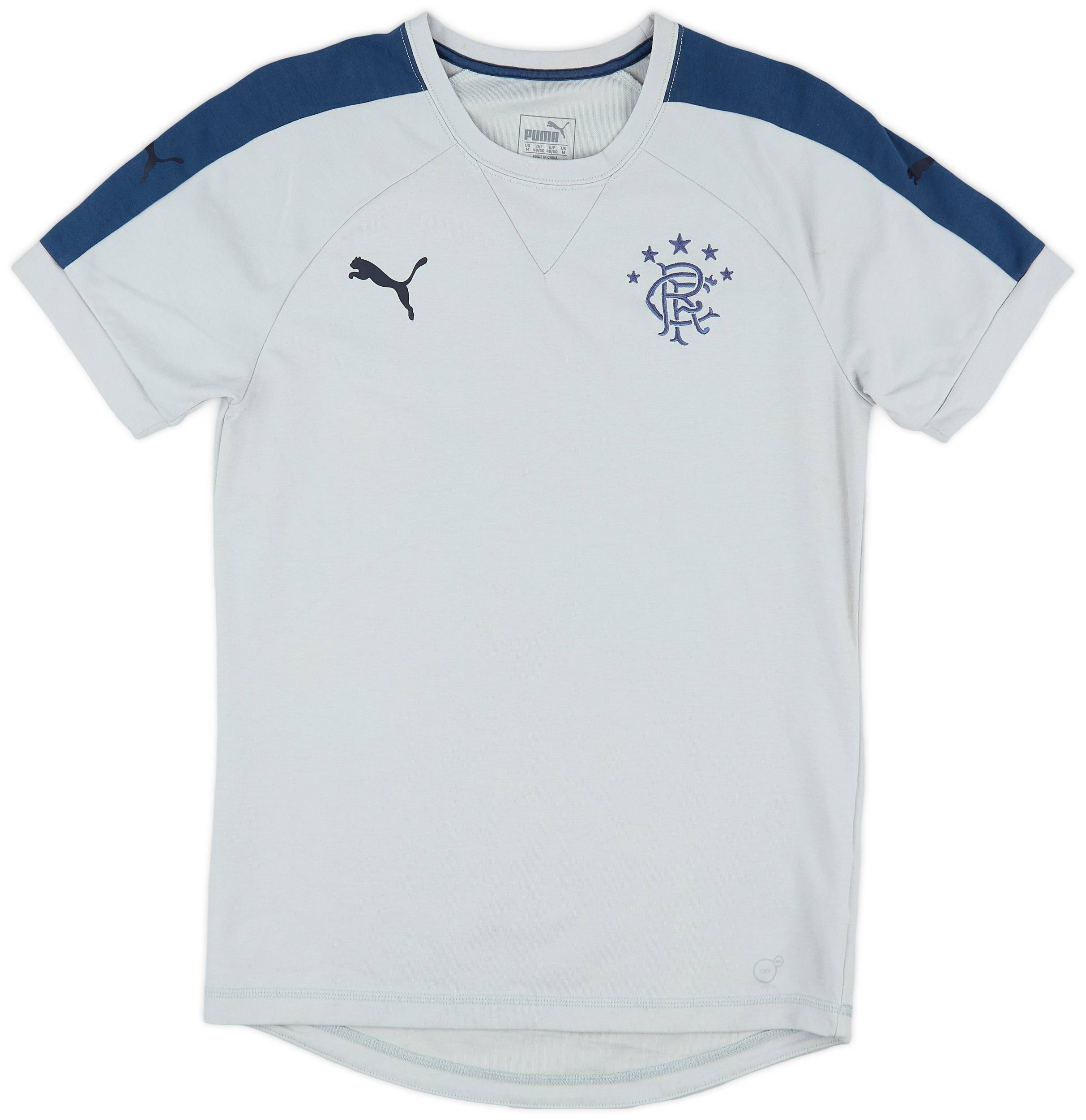 2016-17 Rangers Puma Training Shirt - 9/10 - (M)