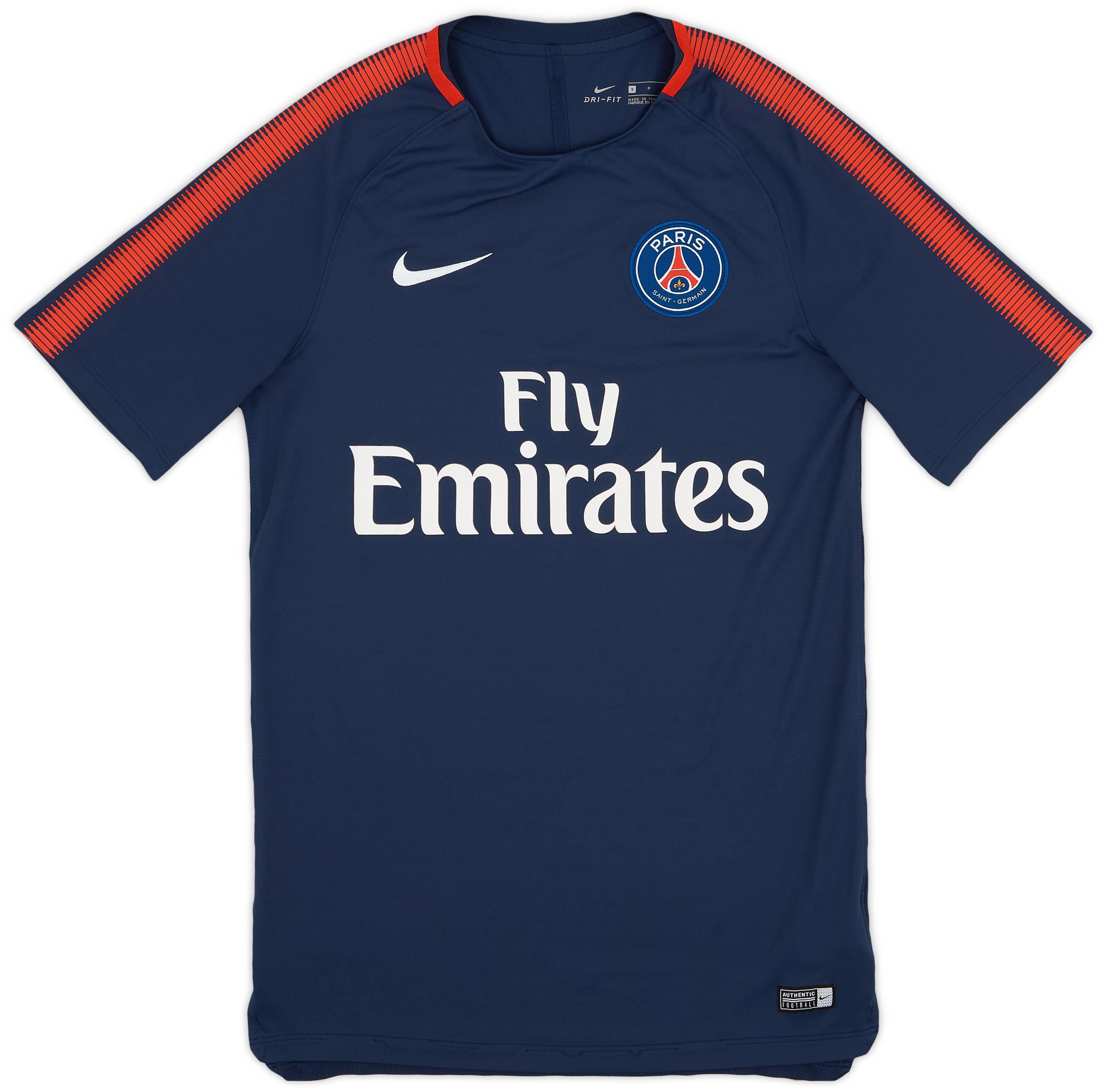 2017-18 Paris Saint-Germain Nike Training Shirt - 9/10 - (S)