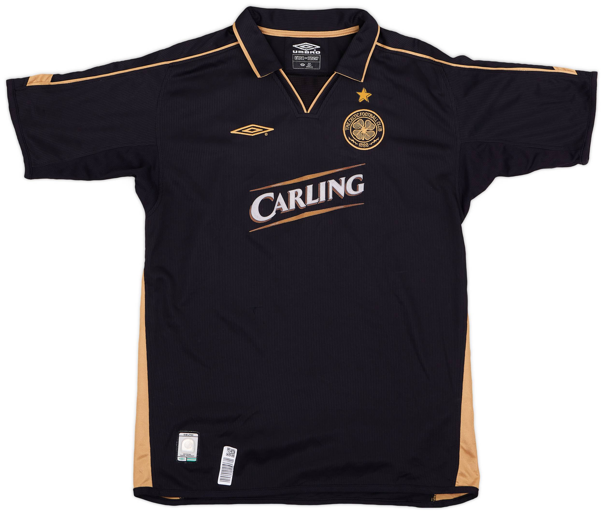 2003-04 Celtic Away Shirt - 9/10 - (XL.Boys)
