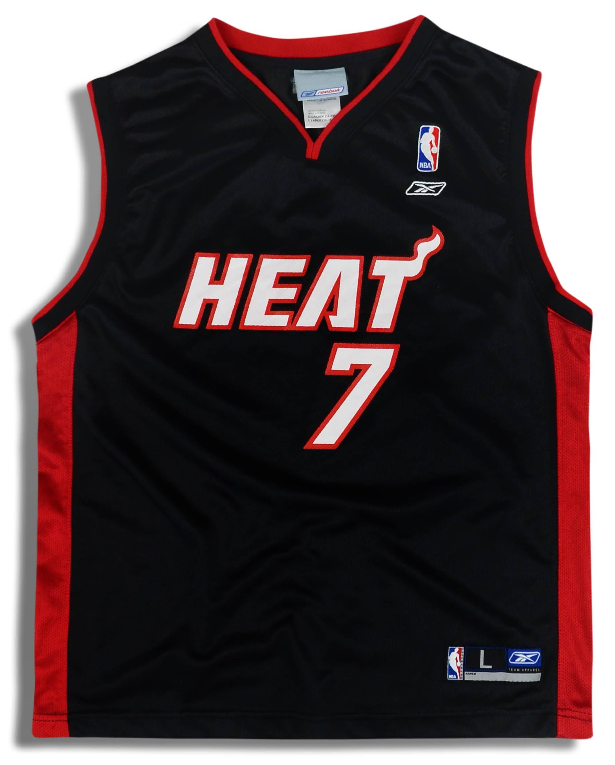 2003-04 Miami Heat Odom #7 Reebok Jersey (Away) Y