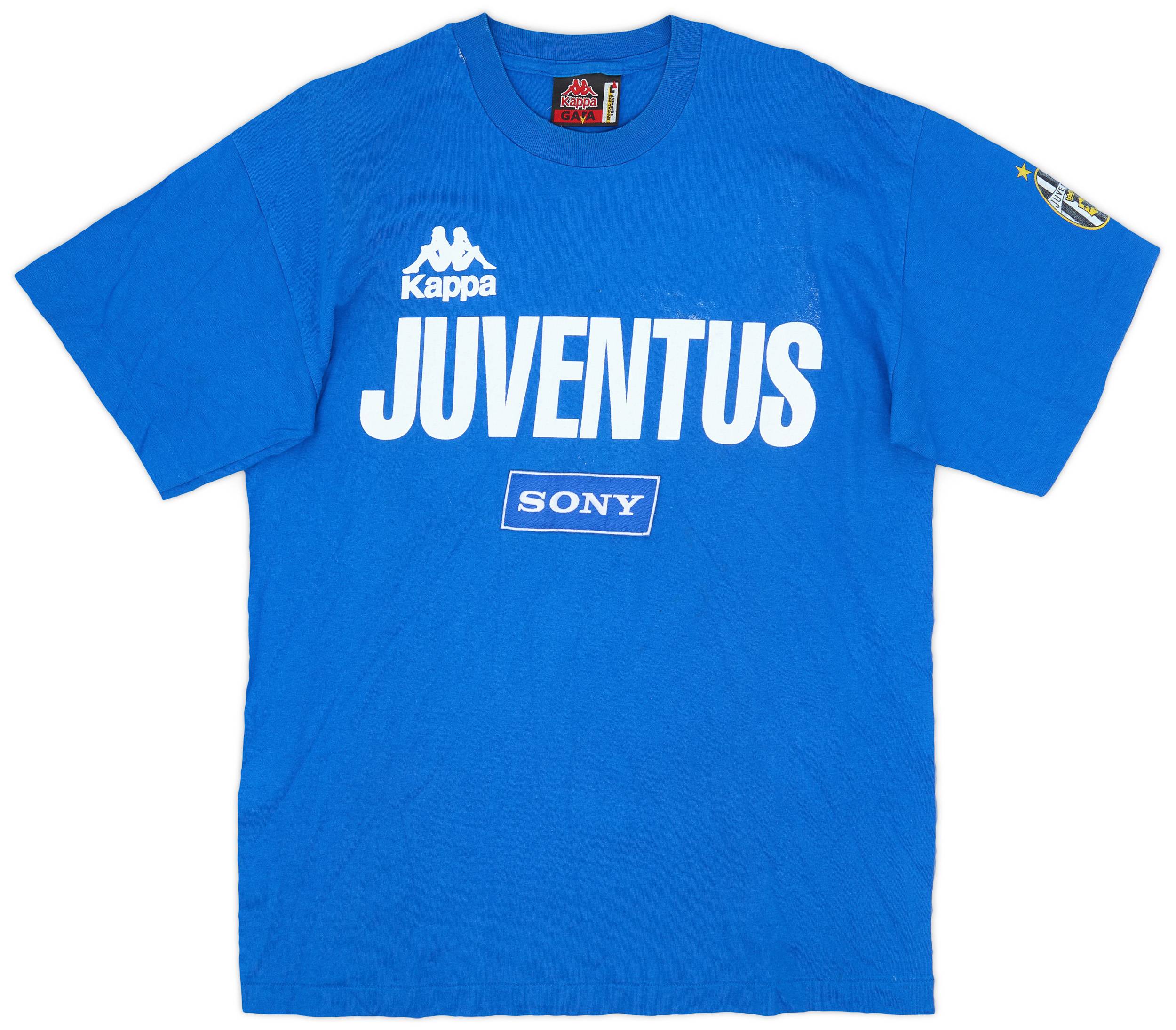 1995-96 Juventus Kappa Cotton Tee - 7/10 - (L)