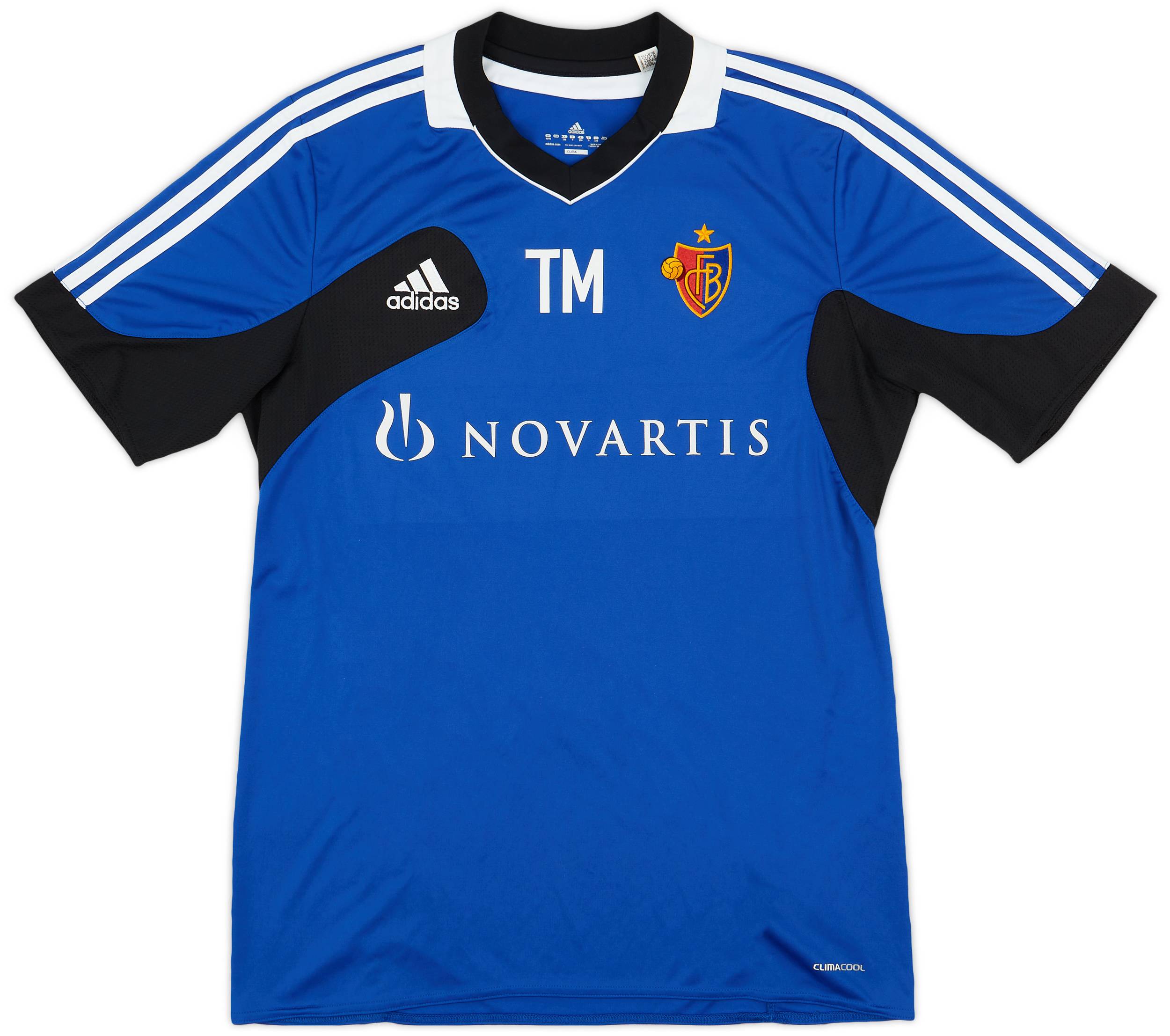 2012-13 FC Basel Staff Issue adidas Training Shirt TM - 10/10 - (XL)