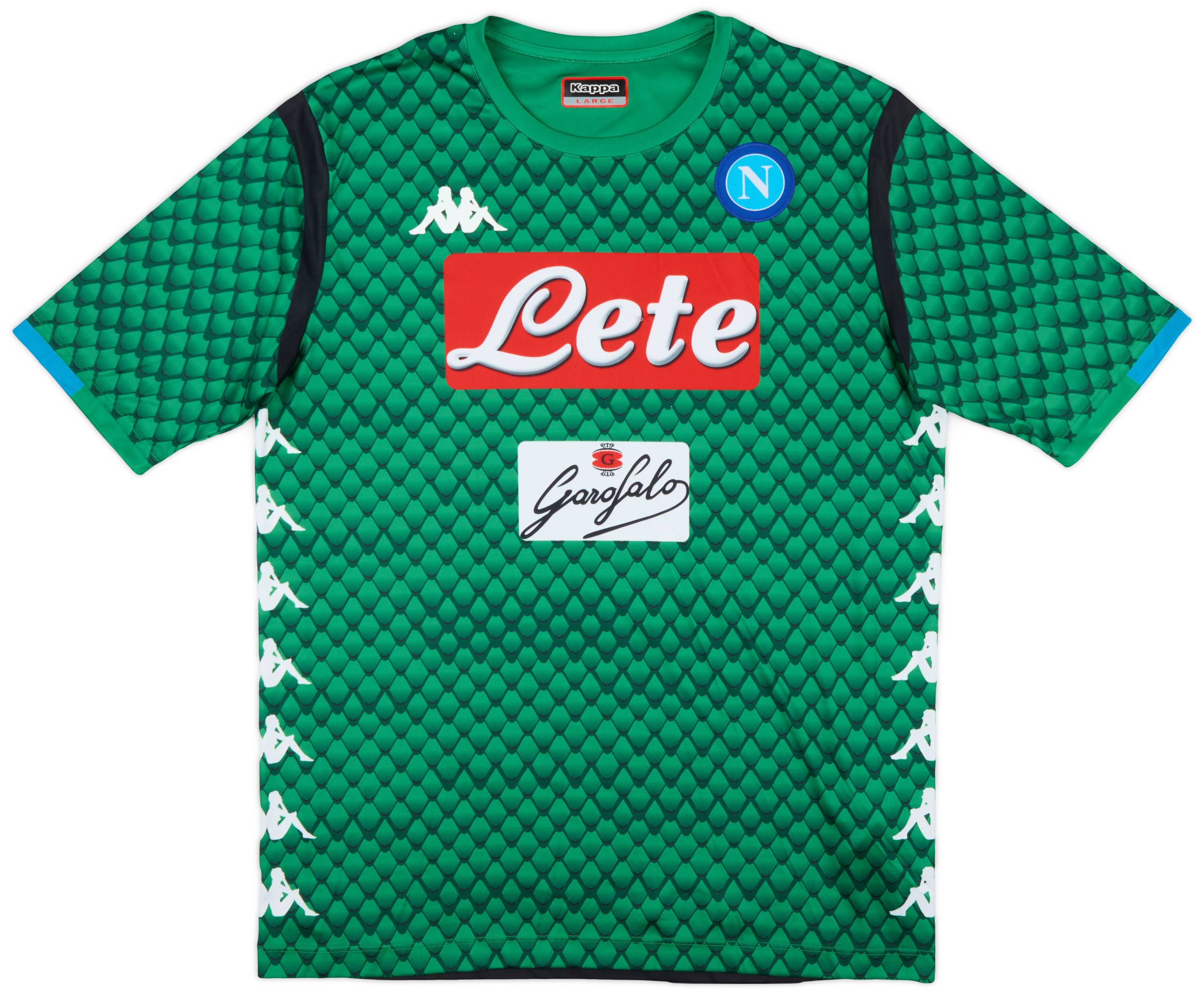 2018-19 Napoli GK S/S Shirt - 8/10 - (L)