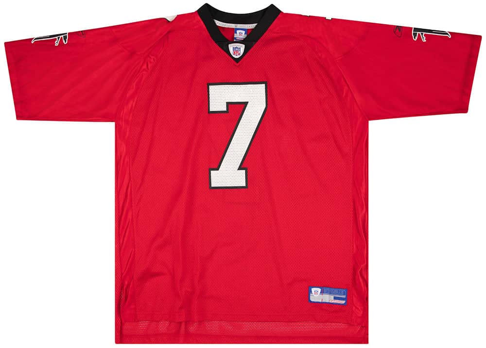2002 Atlanta Falcons Vick #7 Reebok On Field Jersey