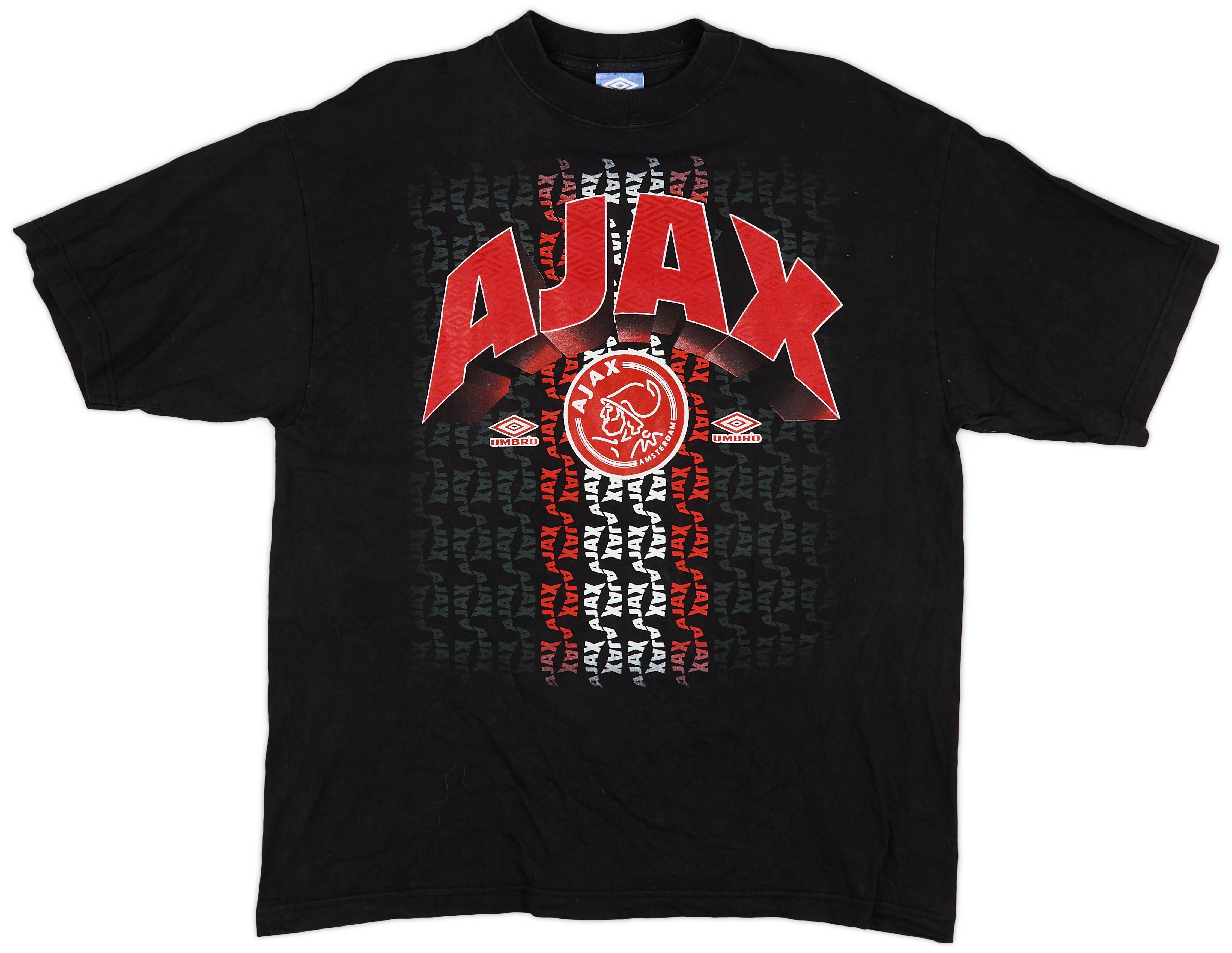 1997-98 Ajax Umbro T-Shirt - 8/10 - (M)