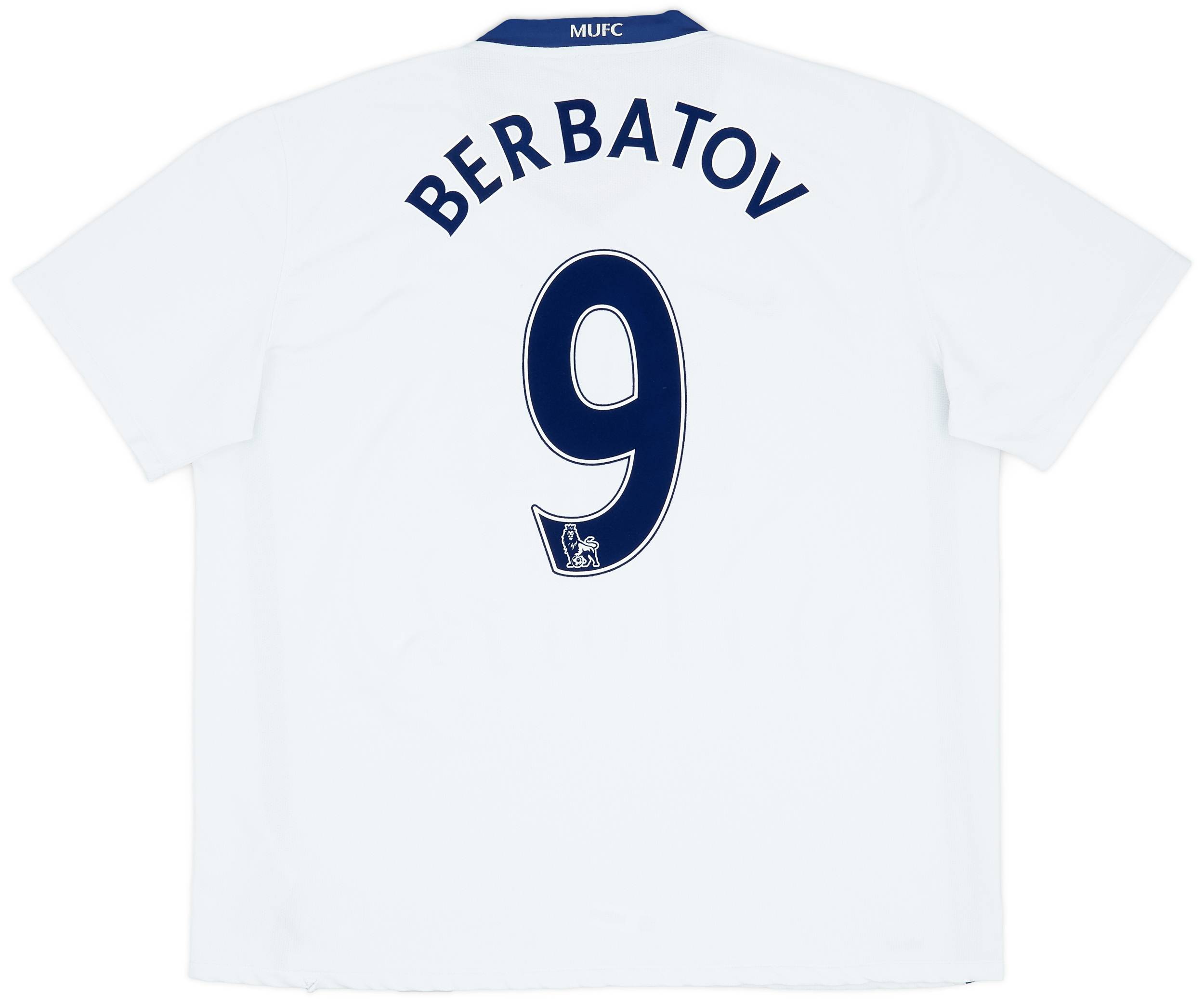 2008-10 Manchester United Away Shirt Berbatov #9 - 7/10 - (XXL)