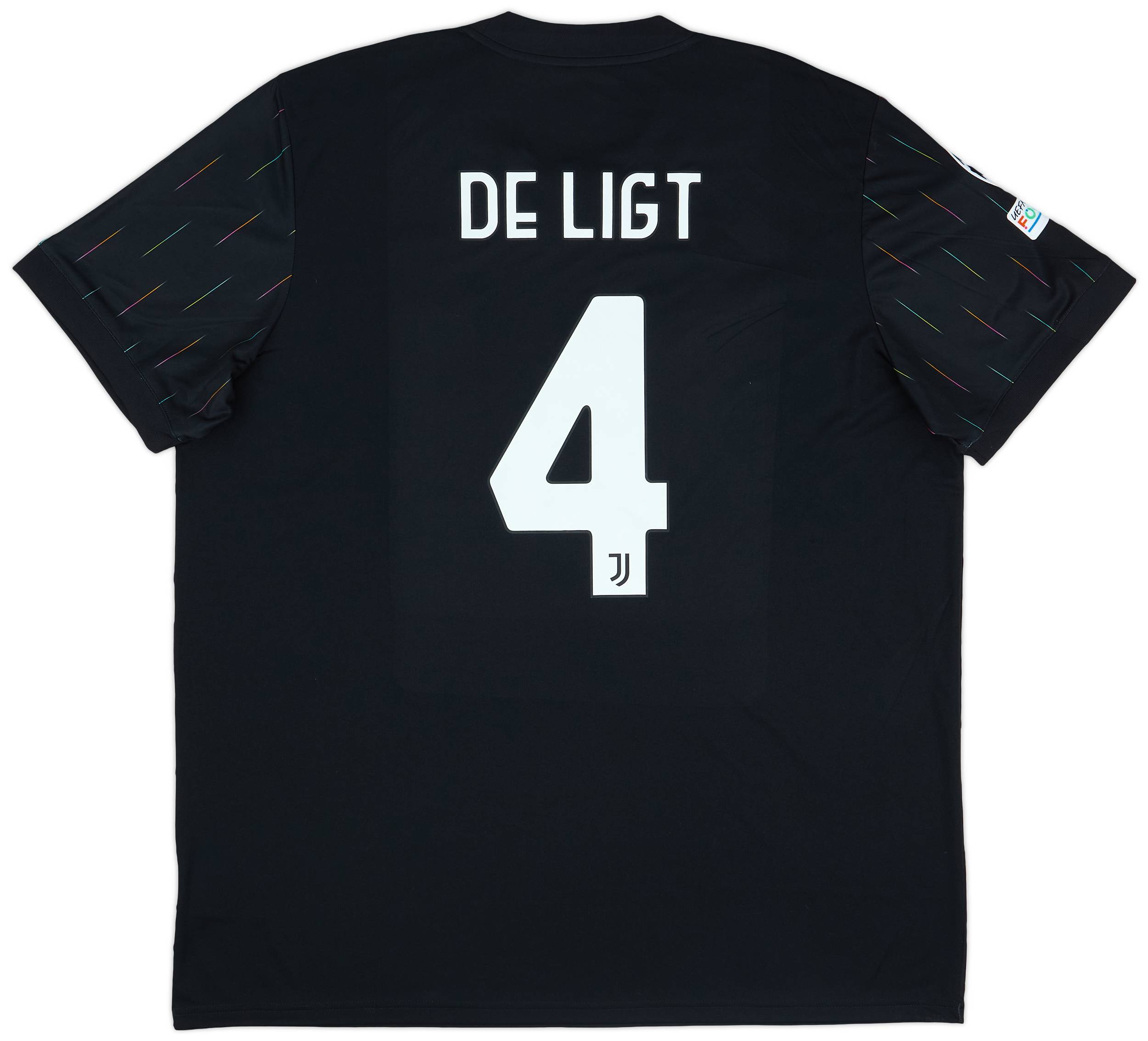 Juventus shirt de ligt outlet