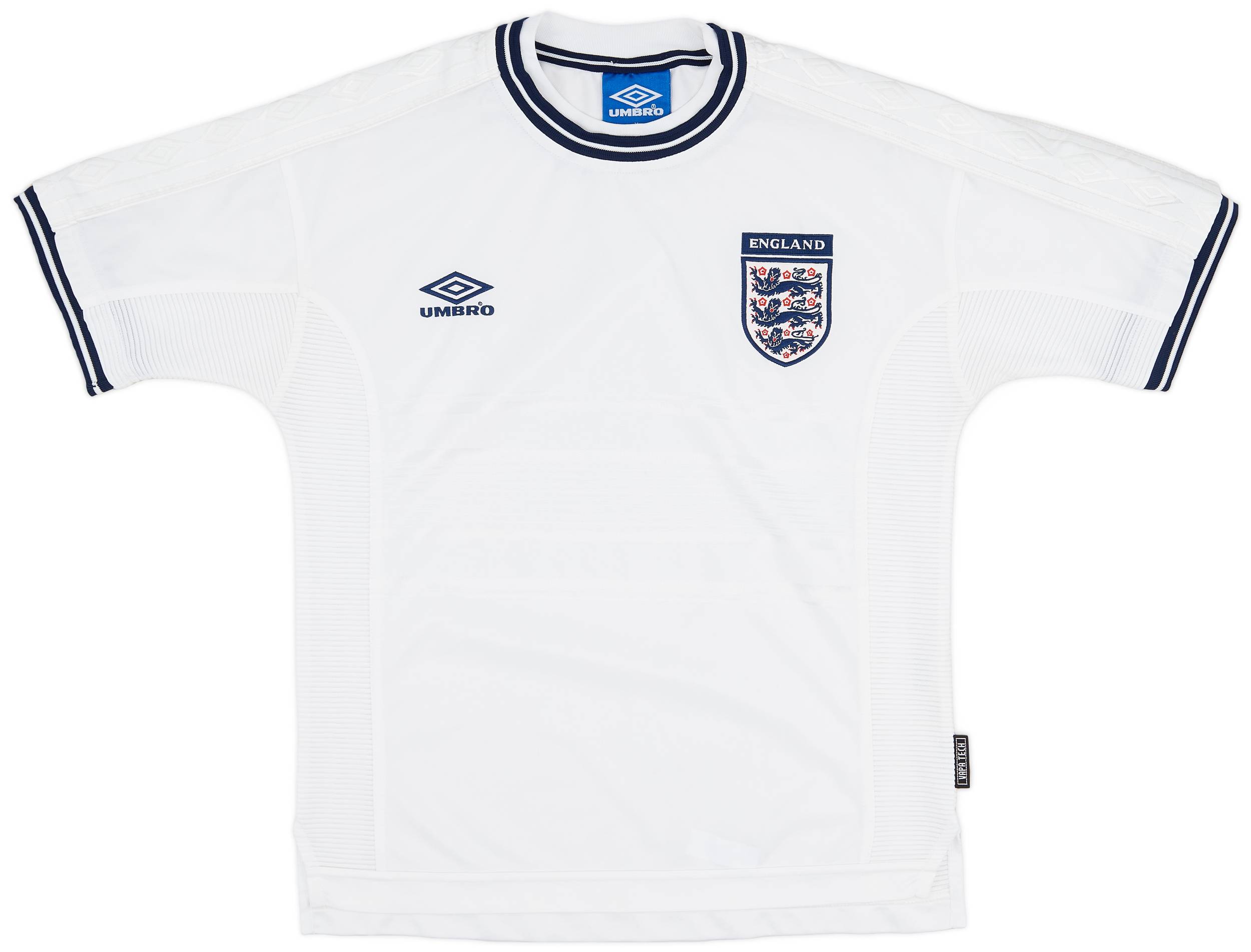 1999-01 England Home Shirt - 6/10 - (Y)