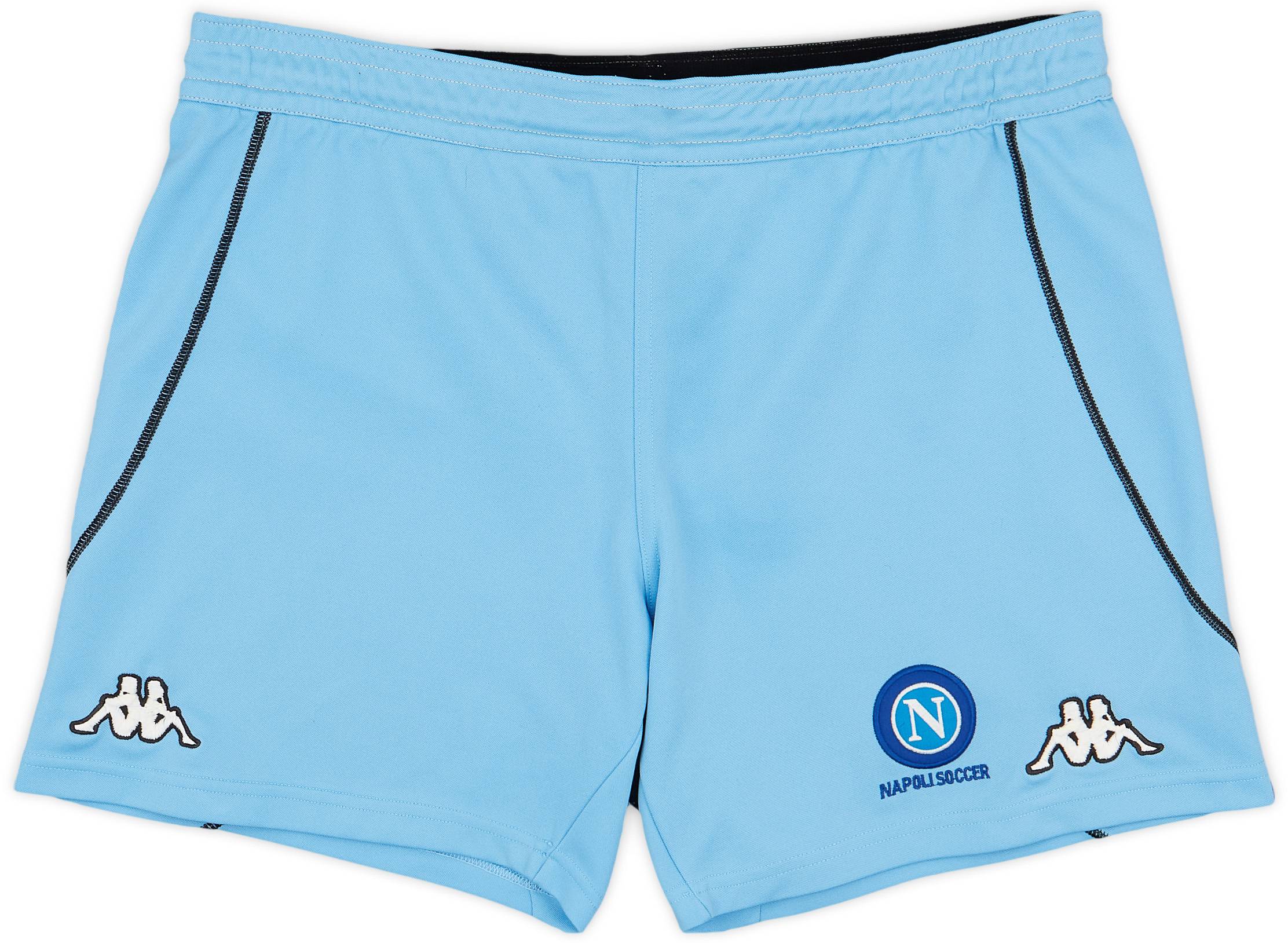 2004-05 Napoli Home Shorts - 6/10 - (XL)