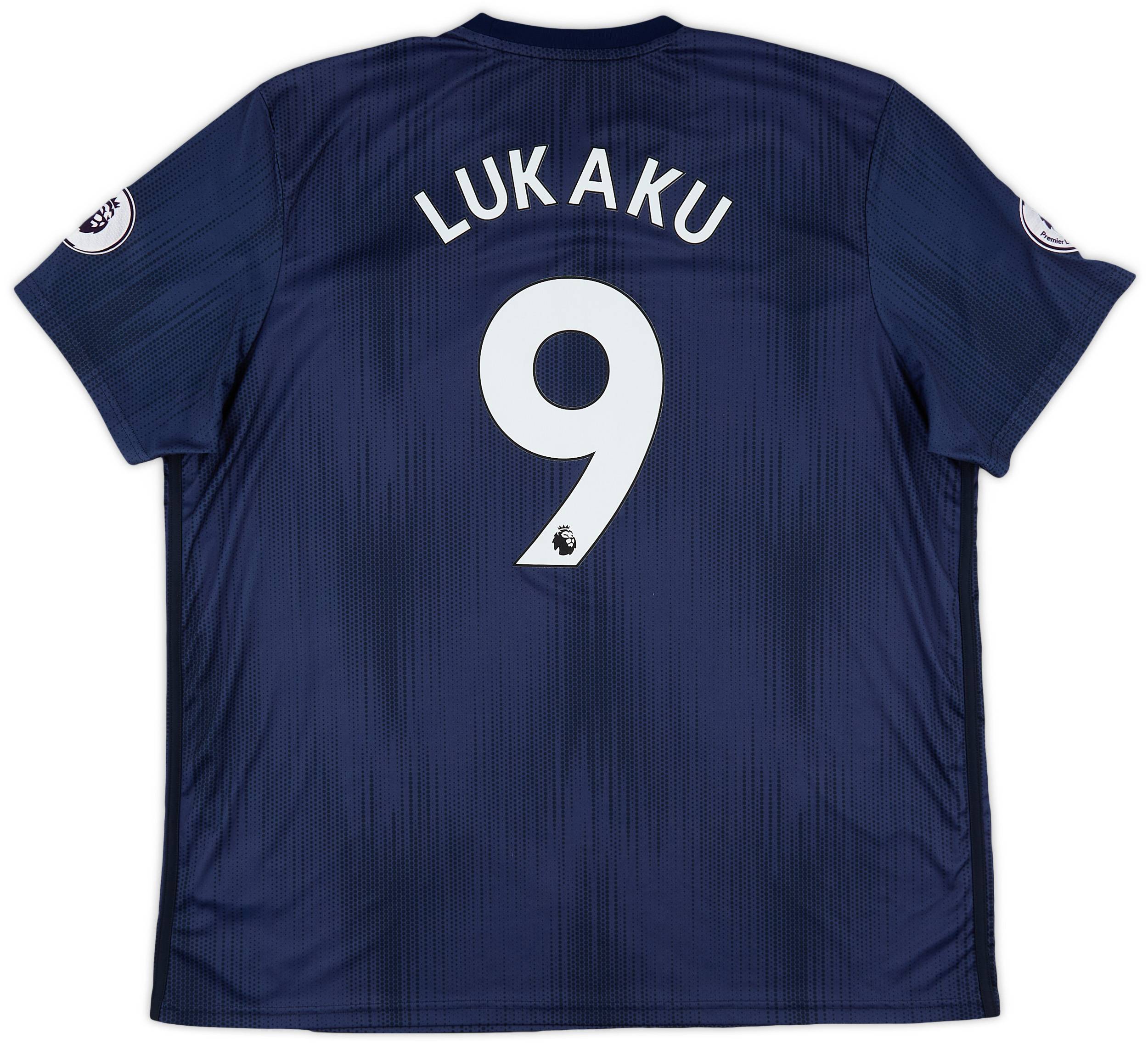 2018-19 Manchester United Third Shirt Lukaku #9 - 9/10 - (XXL)
