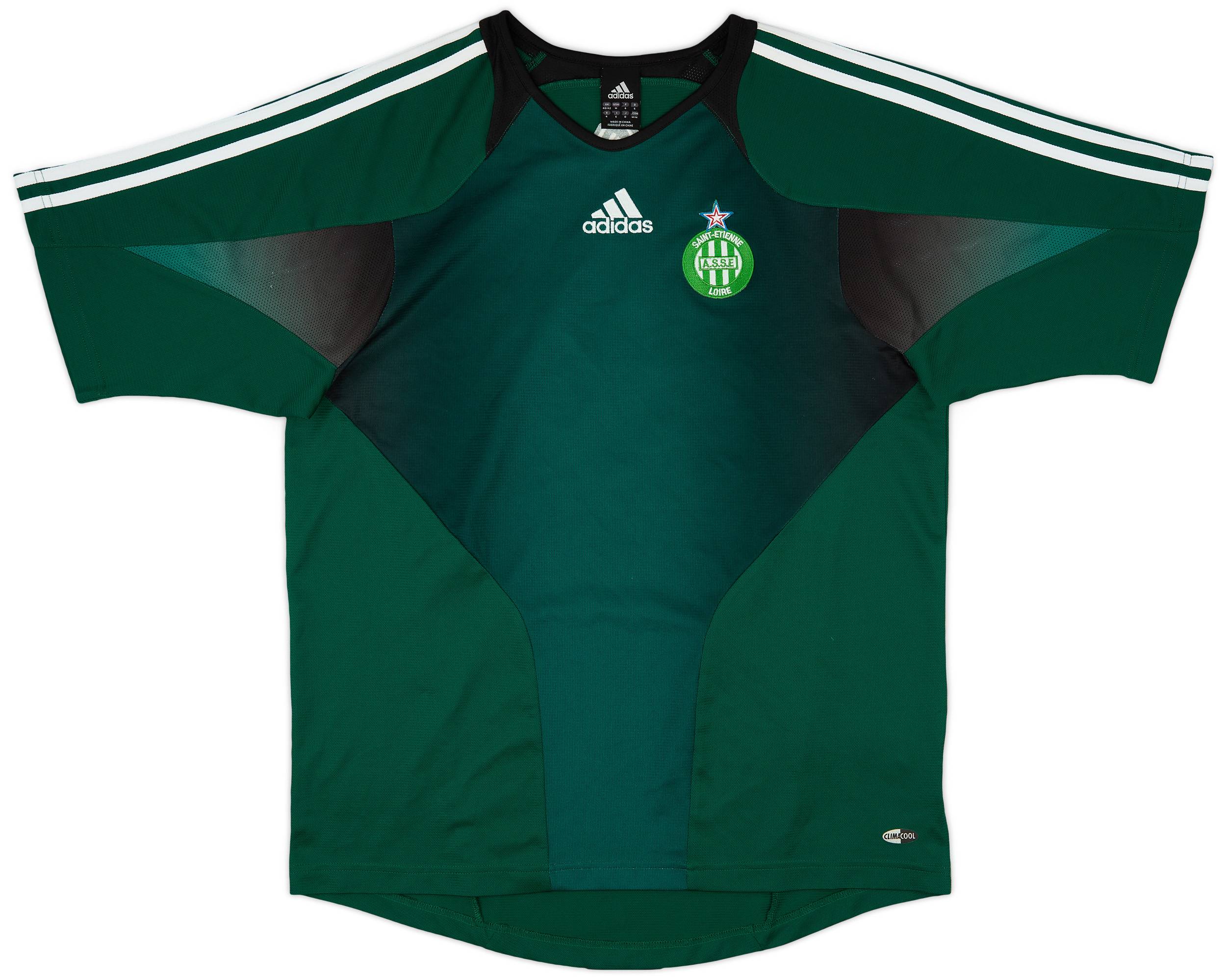 2005-06 Saint Etienne adidas Training Shirt - 8/10 - (M/L)
