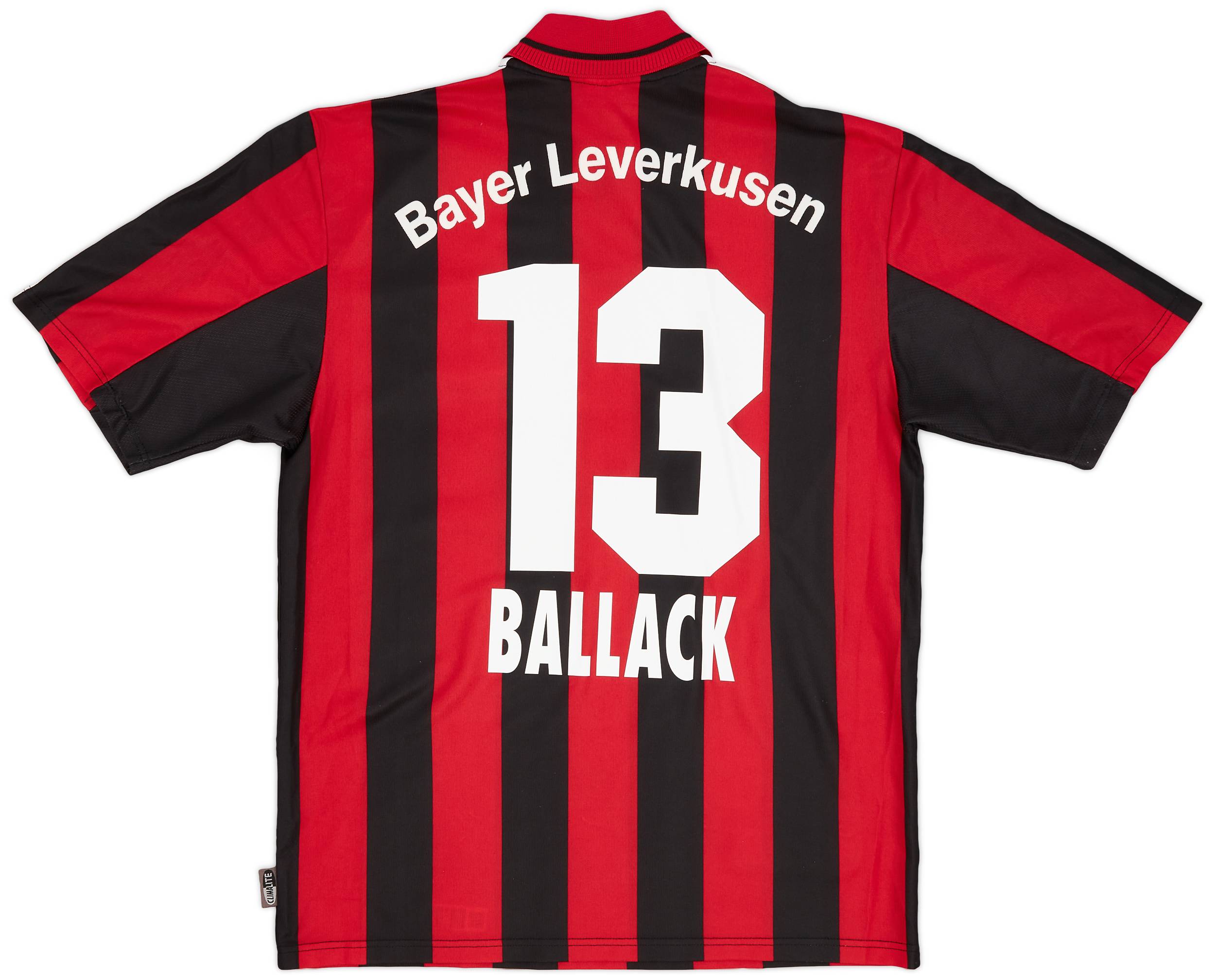 2001-02 Bayer Leverkusen Home Shirt Ballack #13 - 9/10 - (M)