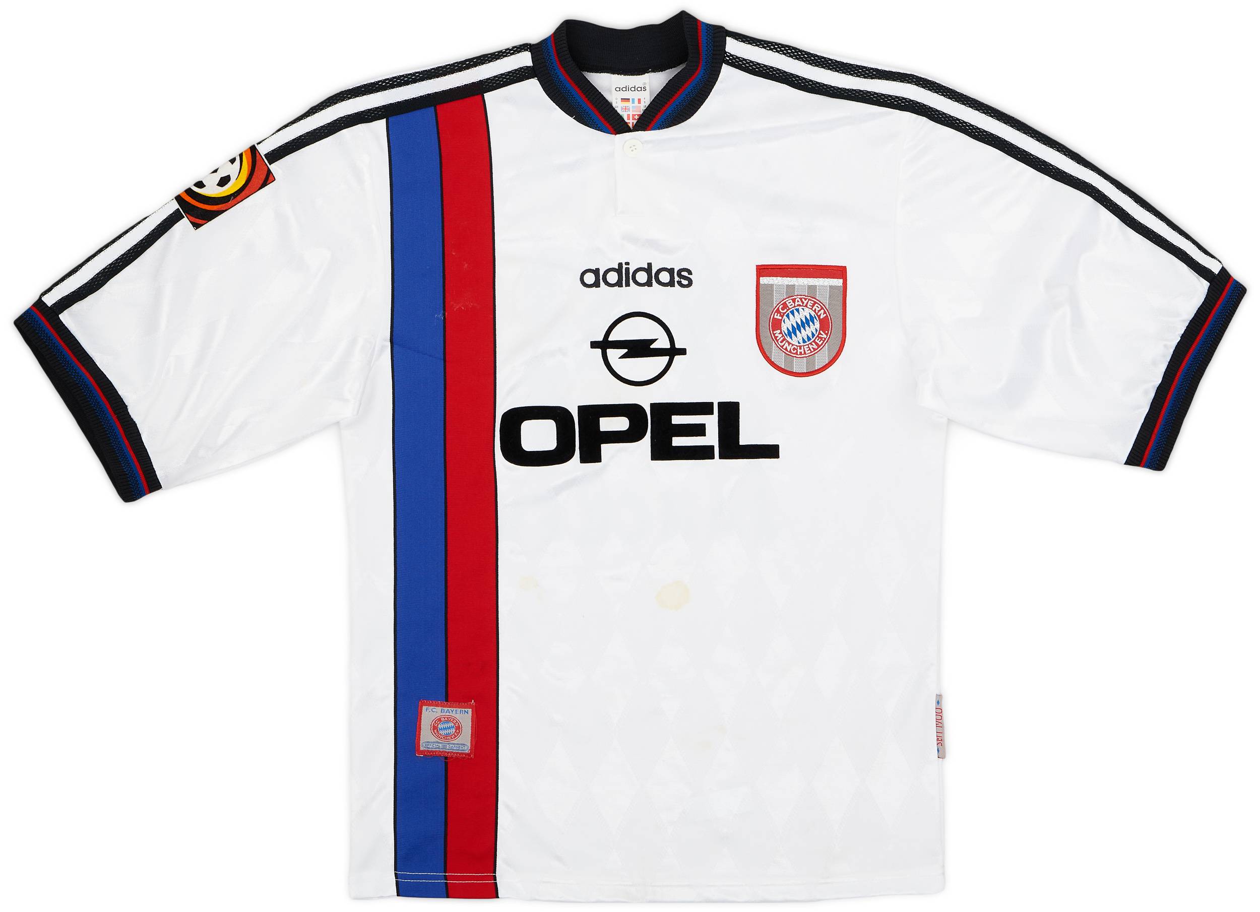 Bayern München ワッペン1979-1996年 Bayern Munich 1995 - 1996 Home football shirt #8 STRUNZ | eBay