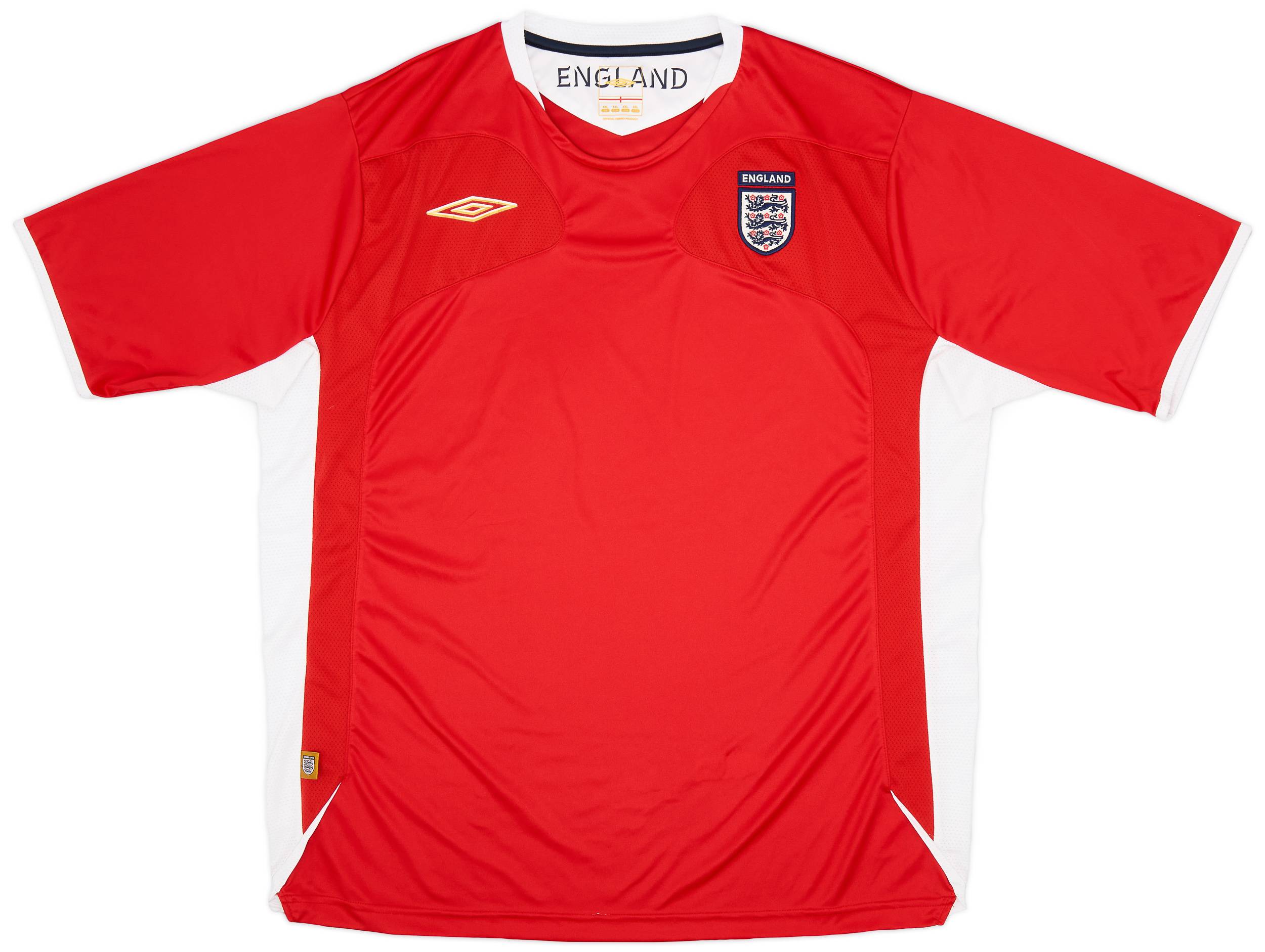 2005-06 England Umbro Training Shirt - 8/10 - (XXL)