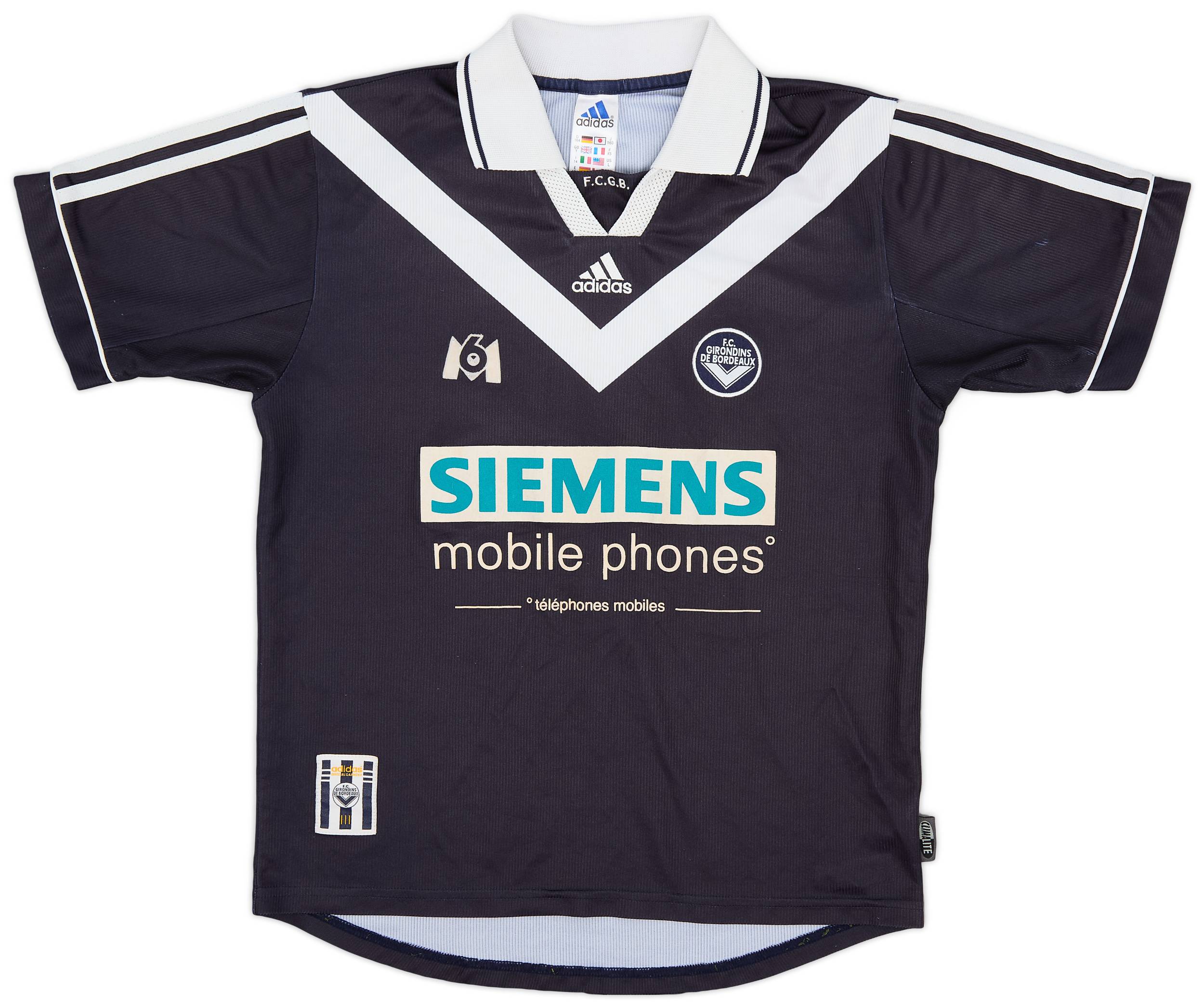 2000-01 Bordeaux Home Shirt - 8/10 - (Y)