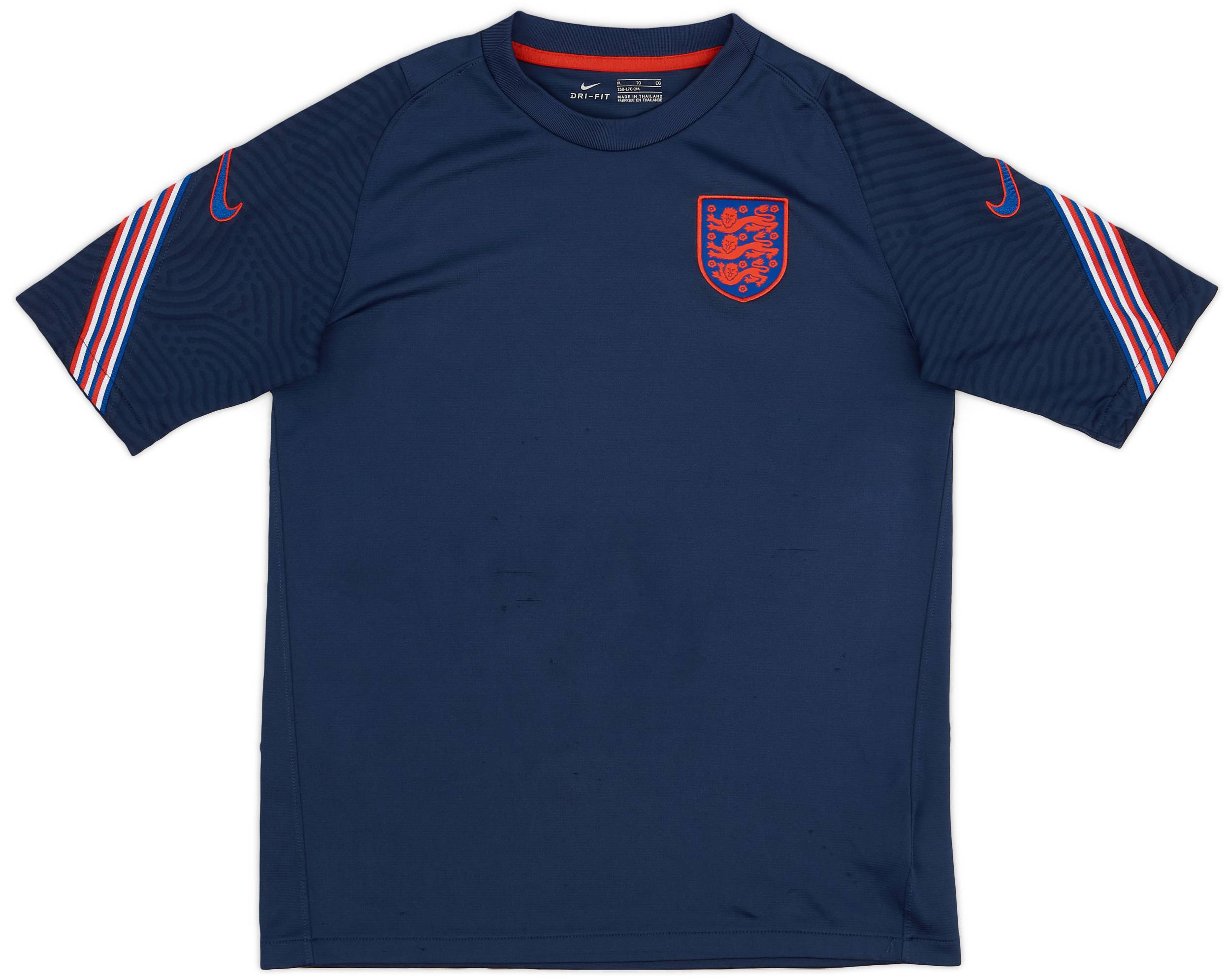 2020 21 England Nike Training Shirt 7 10 XL.Boys