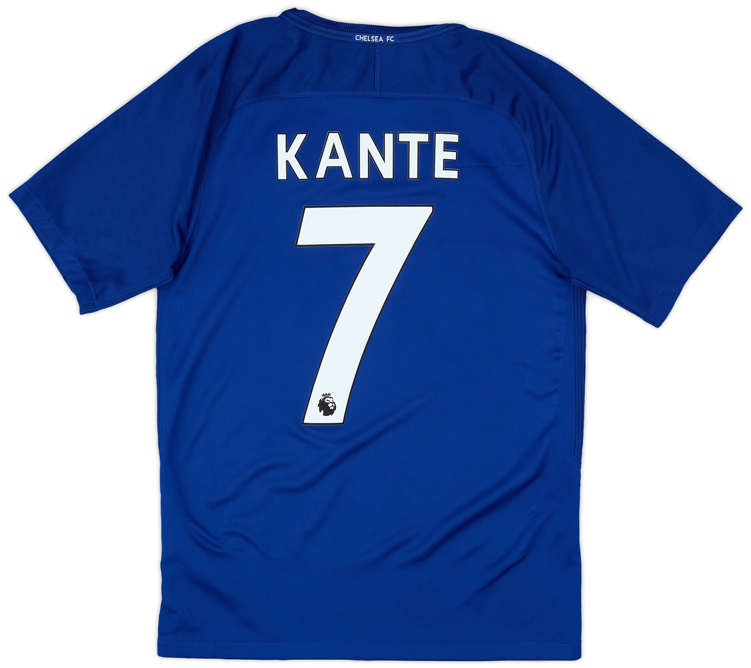 2017-18 Chelsea Home Shirt Kante #7 - 8/10 - (S)