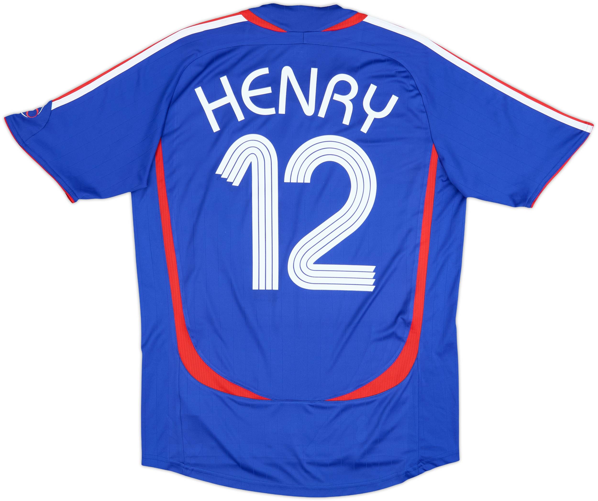 2006-07 France Home Shirt Henry #12 - 8/10 - (M)