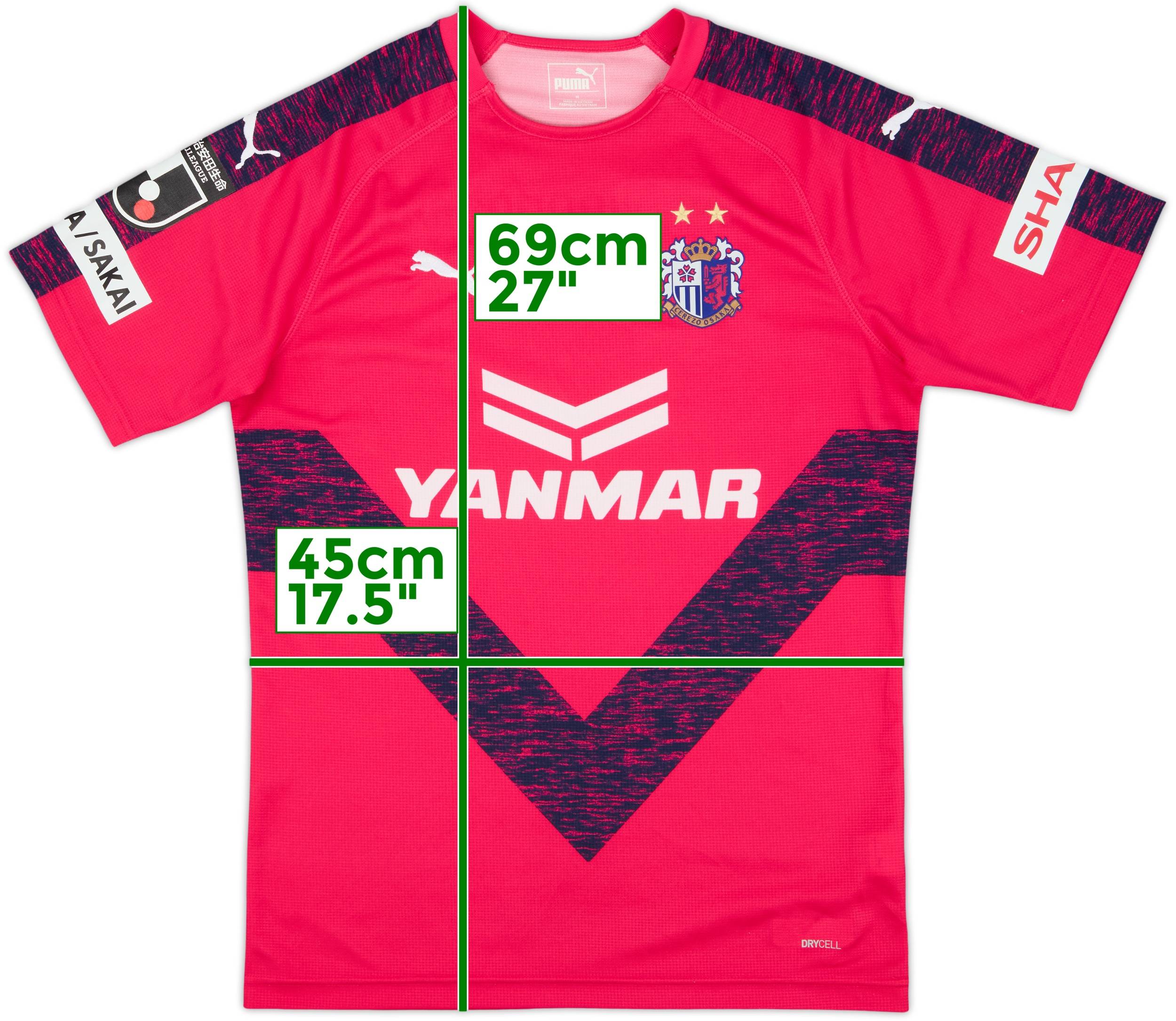 2019 Cerezo Osaka Home Shirt - 10/10 - (M)