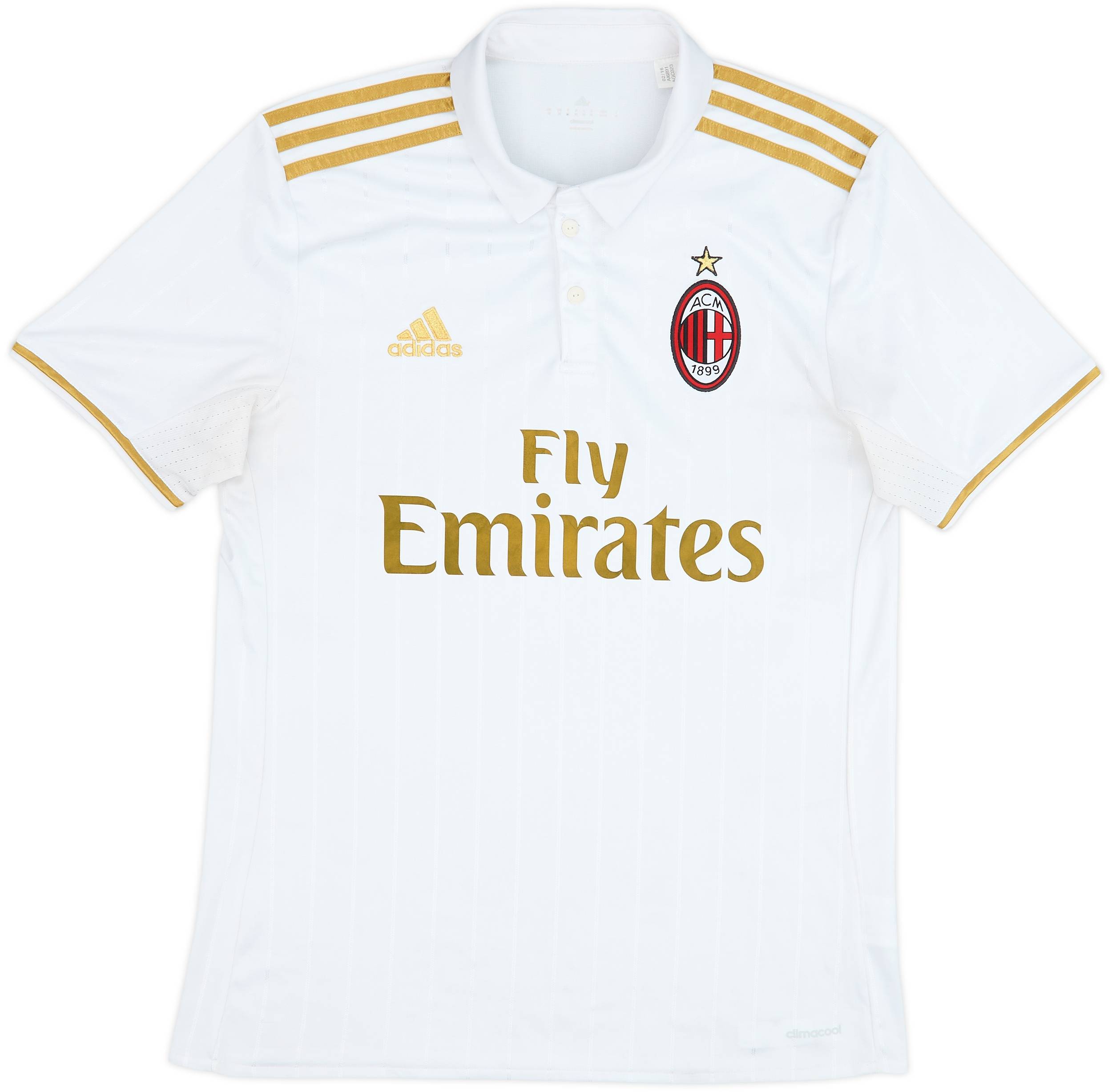 2016-17 AC Milan Away Shirt - 7/10 - (M)