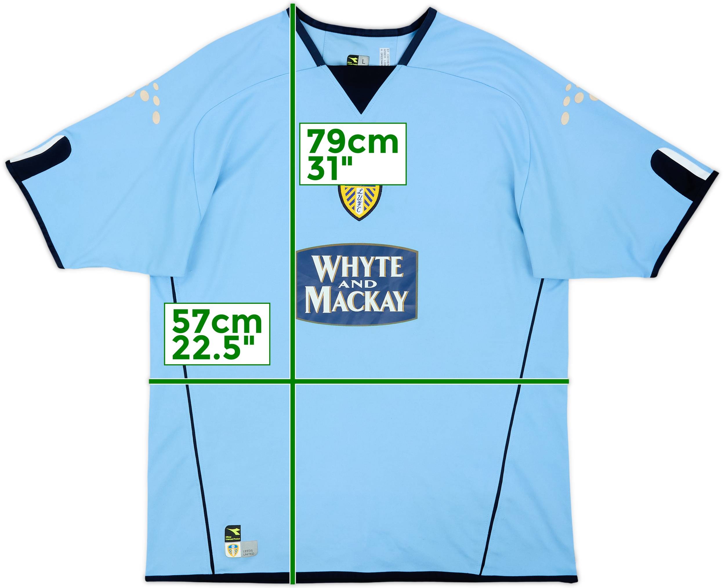 2004-05 Leeds United Away Shirt - 8/10 - (L)
