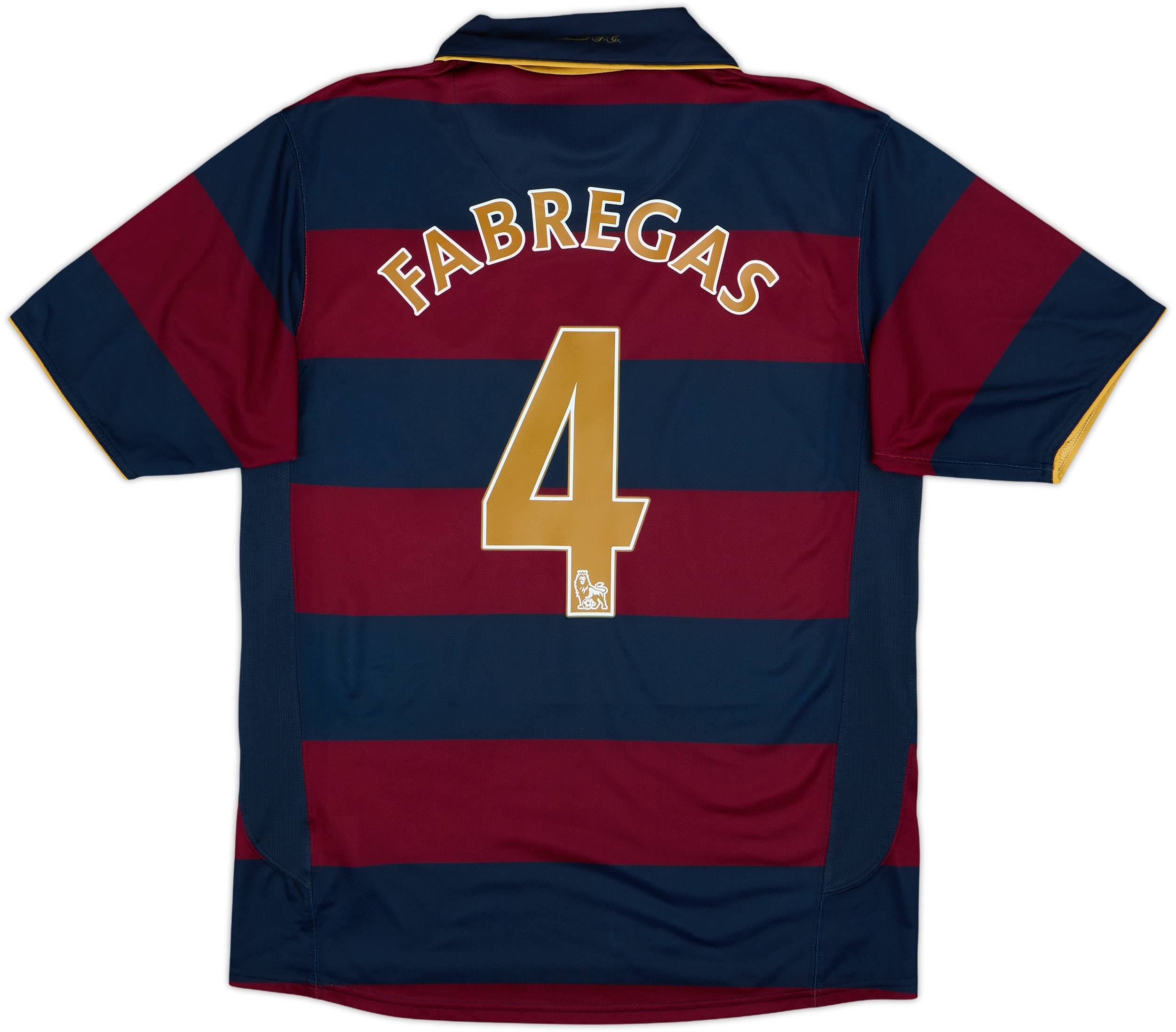 2007-08 Arsenal Third Shirt Fabregas #4 - 8/10 - (M)