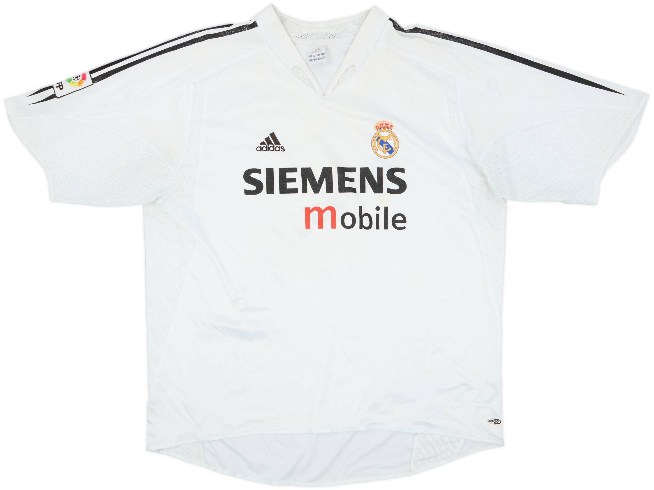 2004-05 Real Madrid Home Shirt - 5/10 - (XXL)