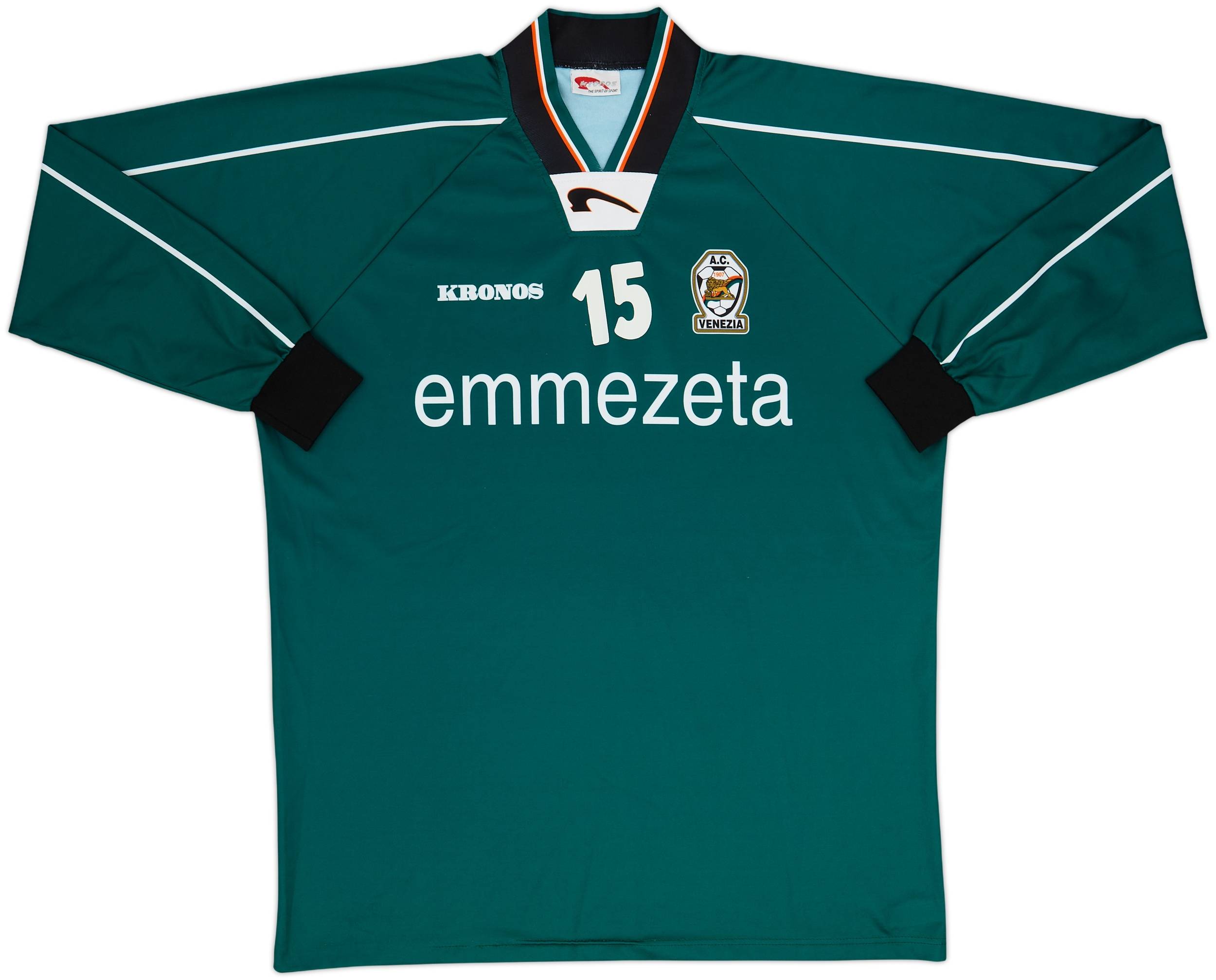 1999-00 Venezia Kronos Player Issue Training L/S Shirt #15 - 7/10