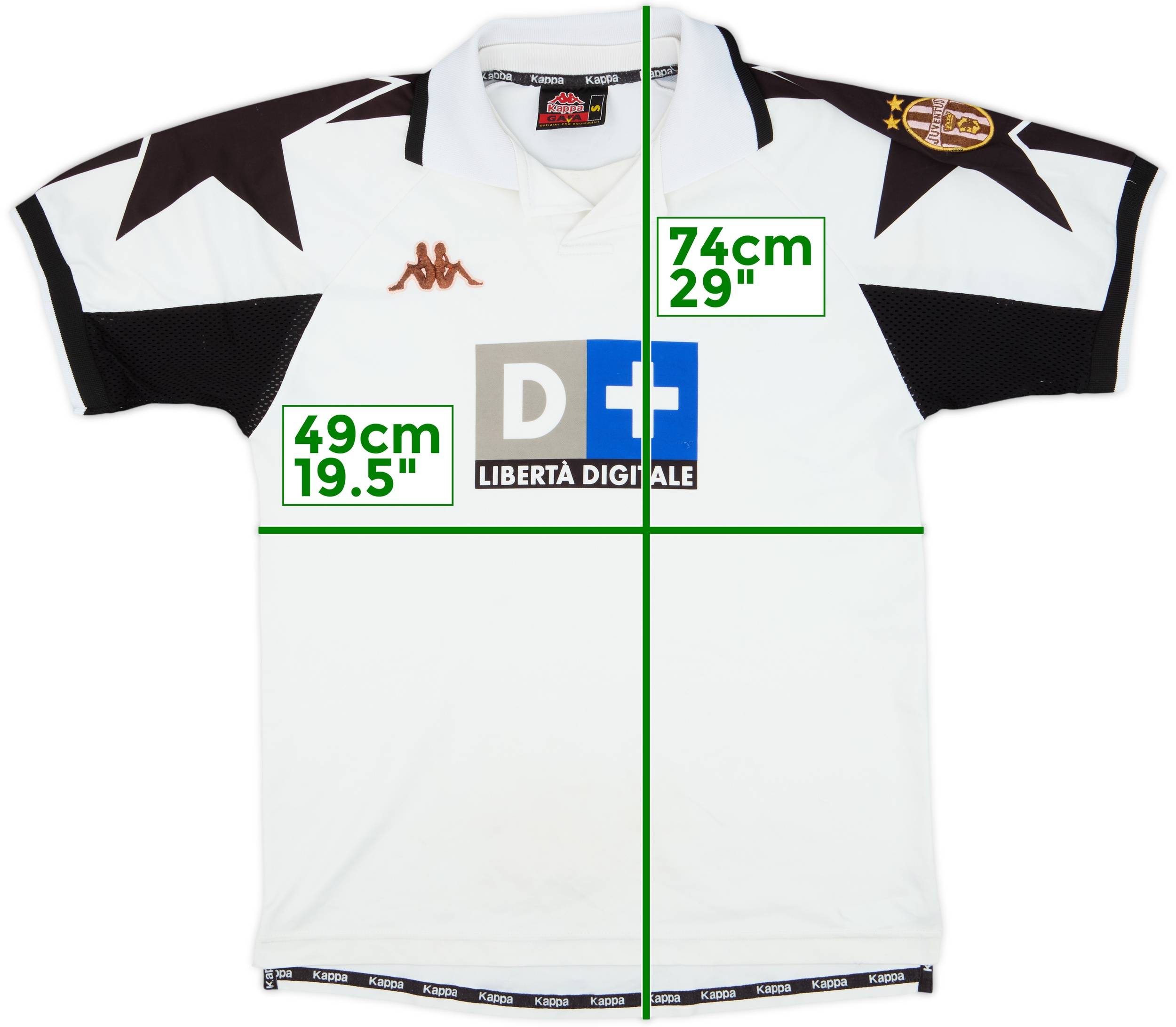 1999-00 Juventus Away Shirt - 5/10 - (S)