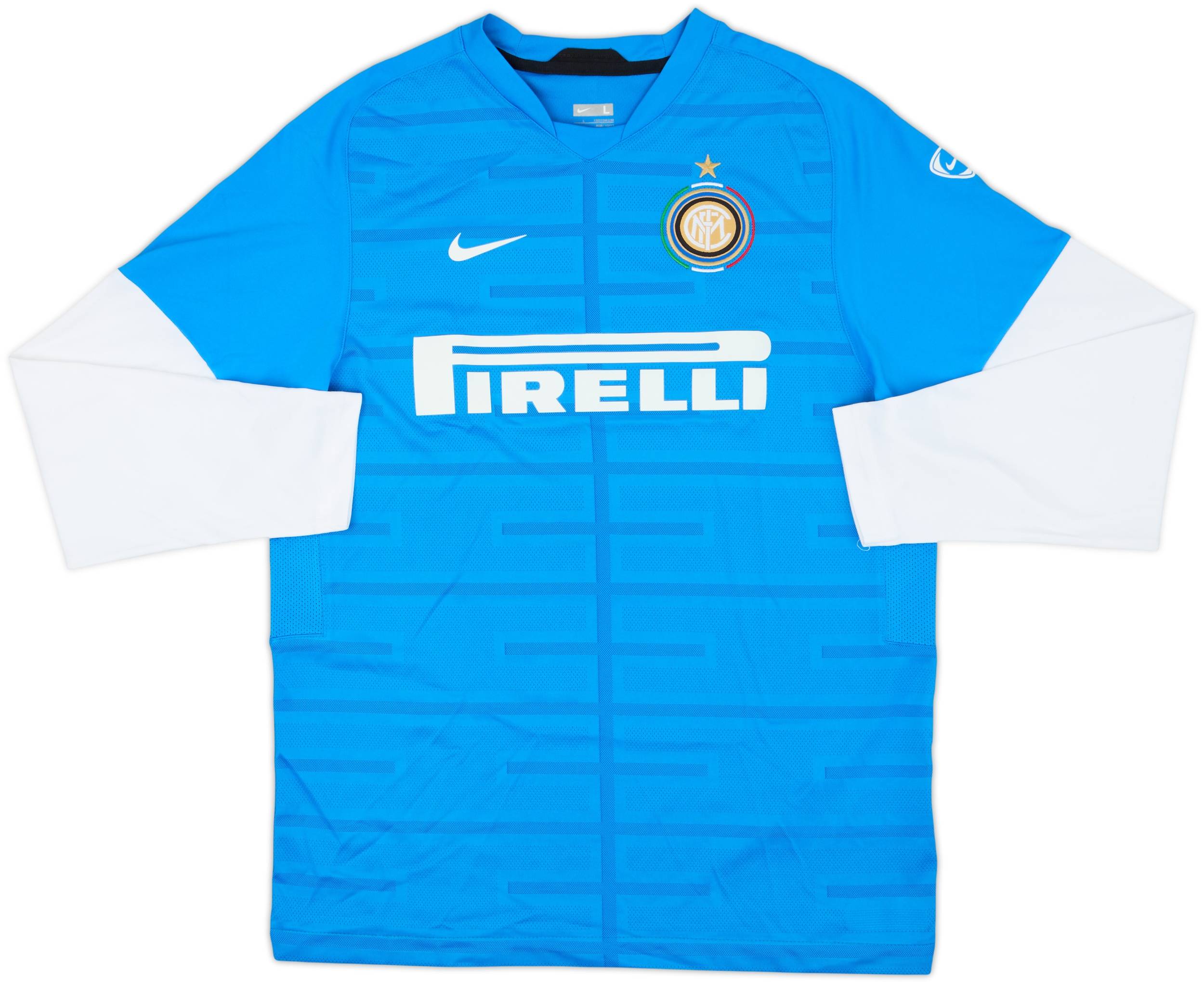 2009-10 Inter Milan Nike Training L/S Shirt - 10/10 - (L.Boys)