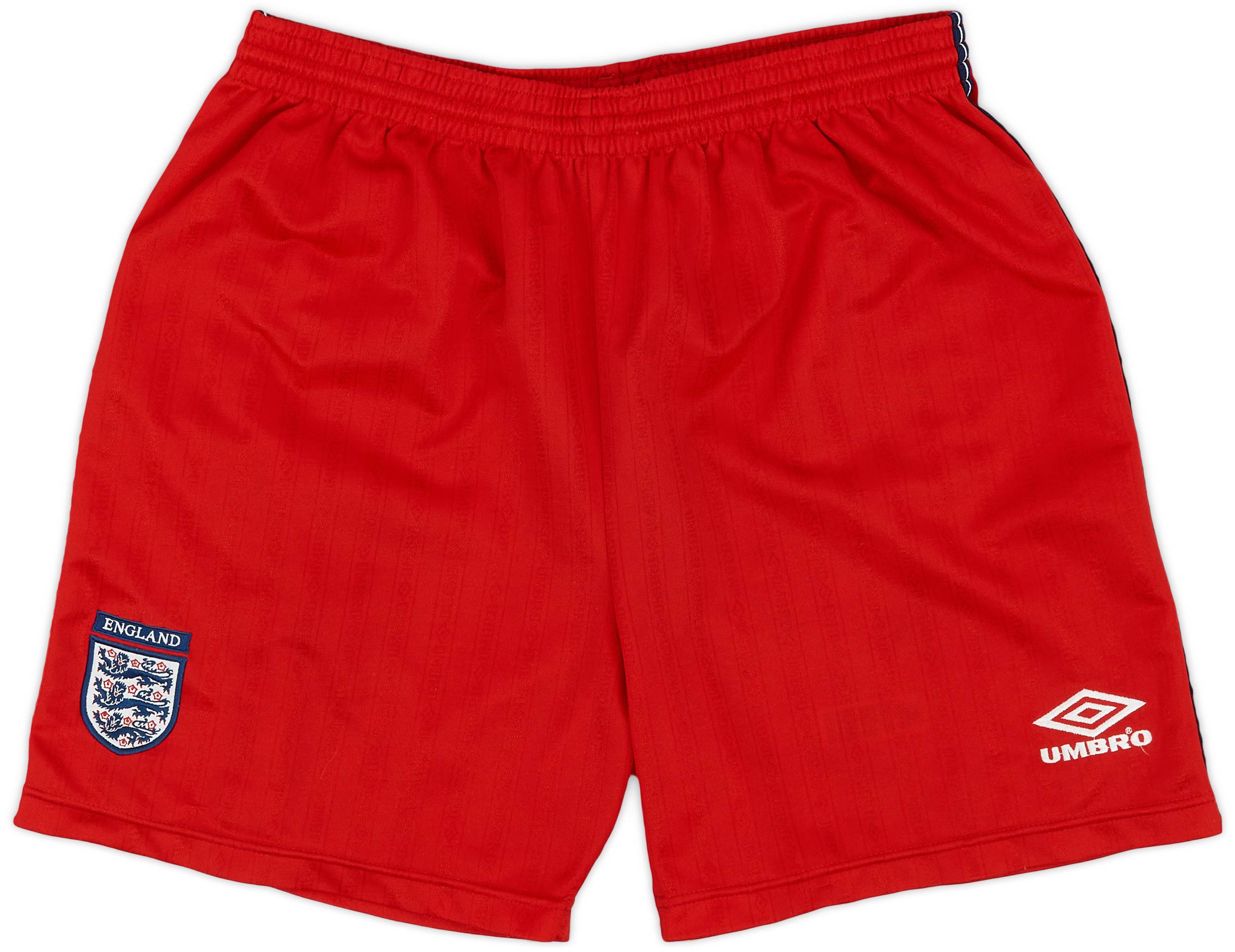 1999-01 England Away Shorts - 9/10 - (L)
