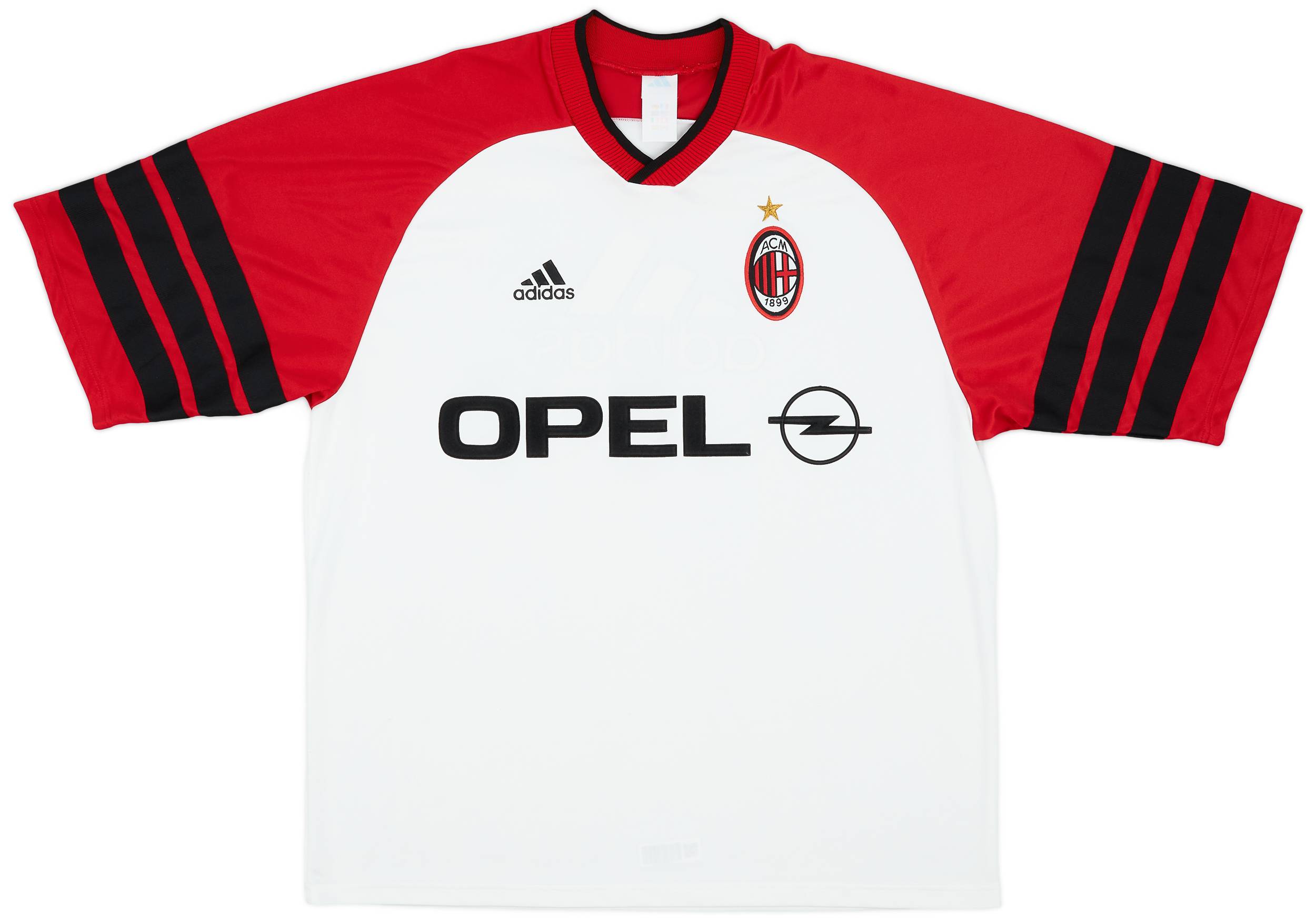 1999-00 AC Milan adidas Training Shirt - 9/10 - (XL)